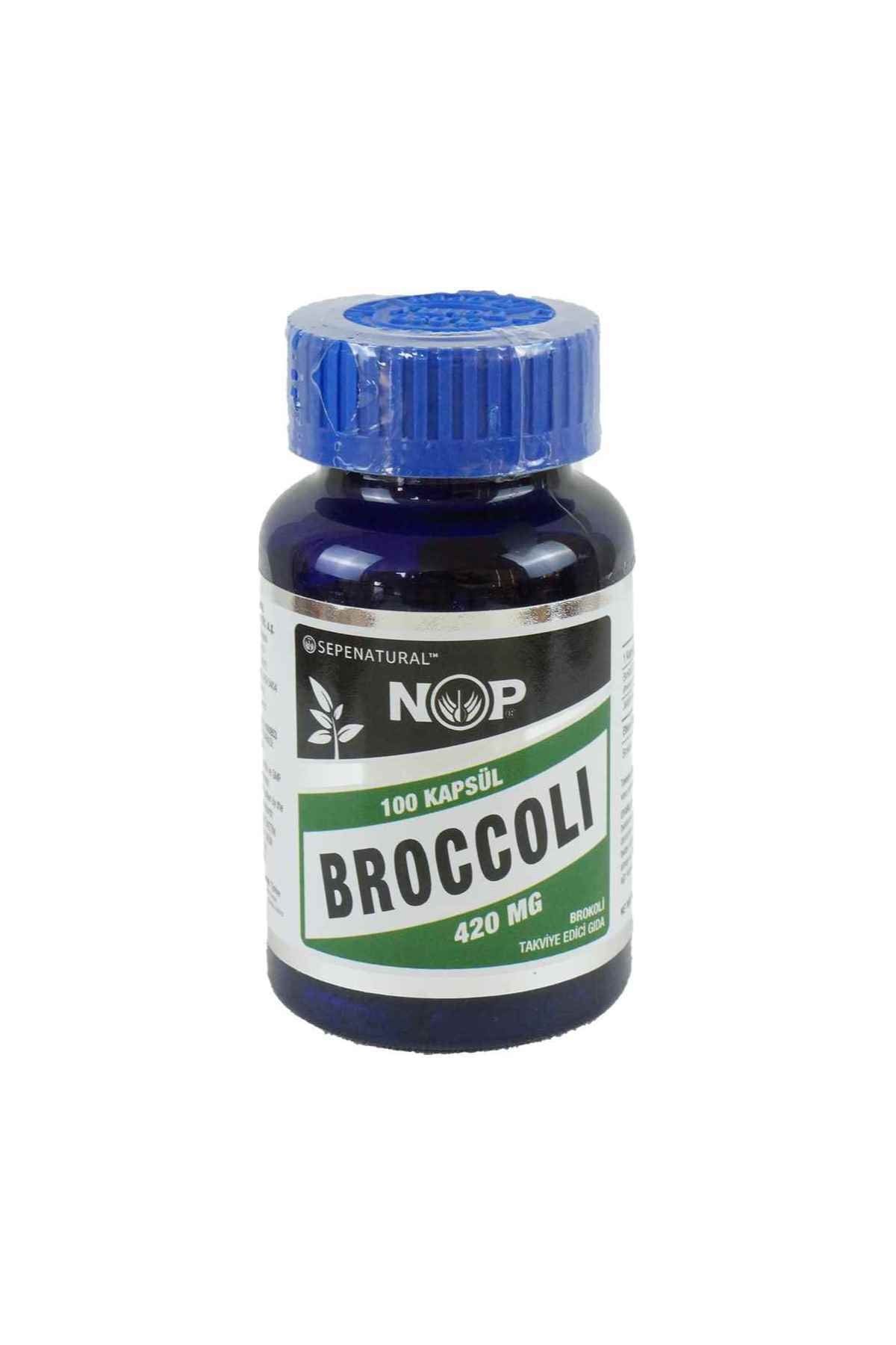 Sepe Natural Nop Brokoli Takviye Edici Gıda 100 Kapsül Broccoli