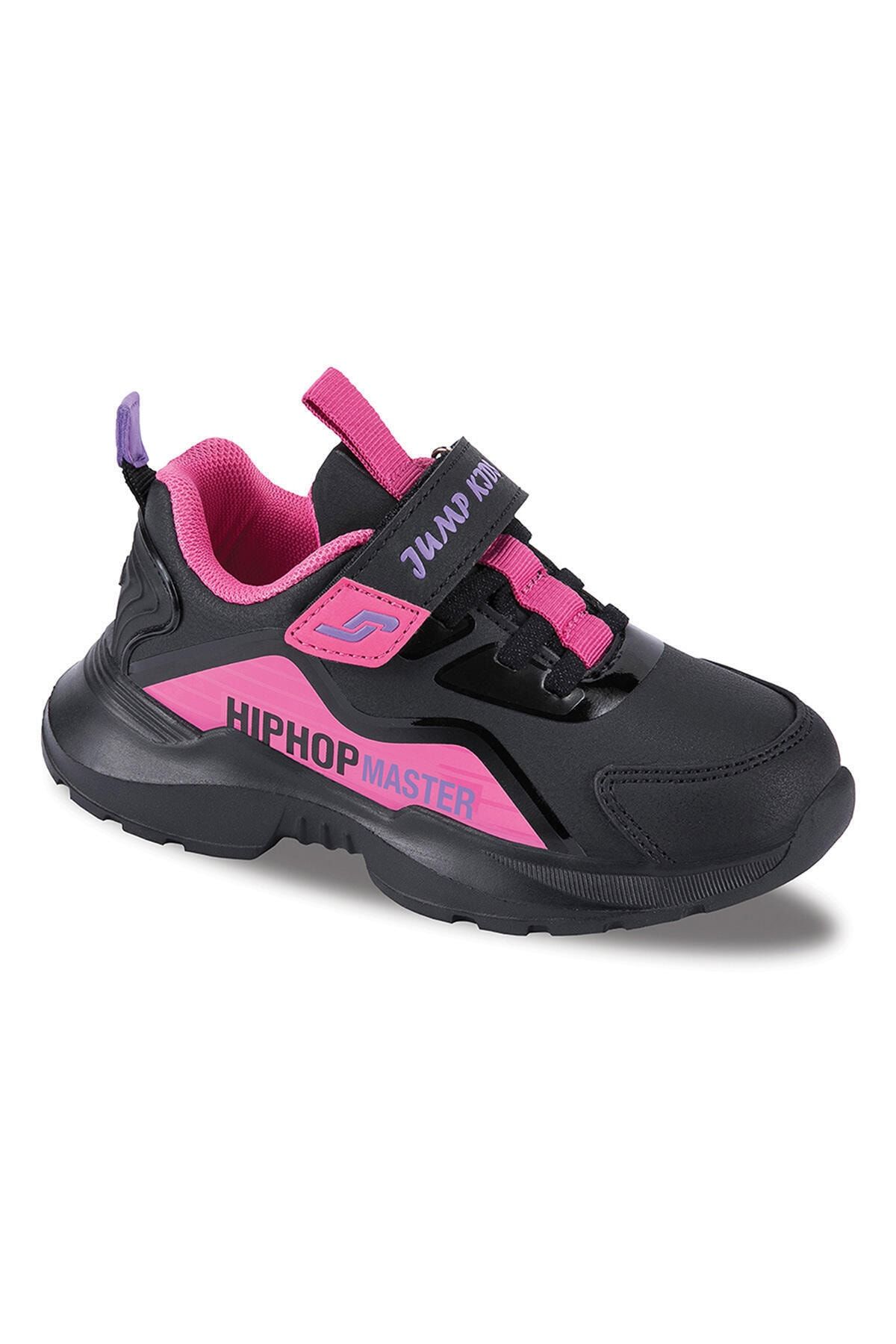Jump Kız Çocuk Siyah  25780 Ayakkabı Sneaker