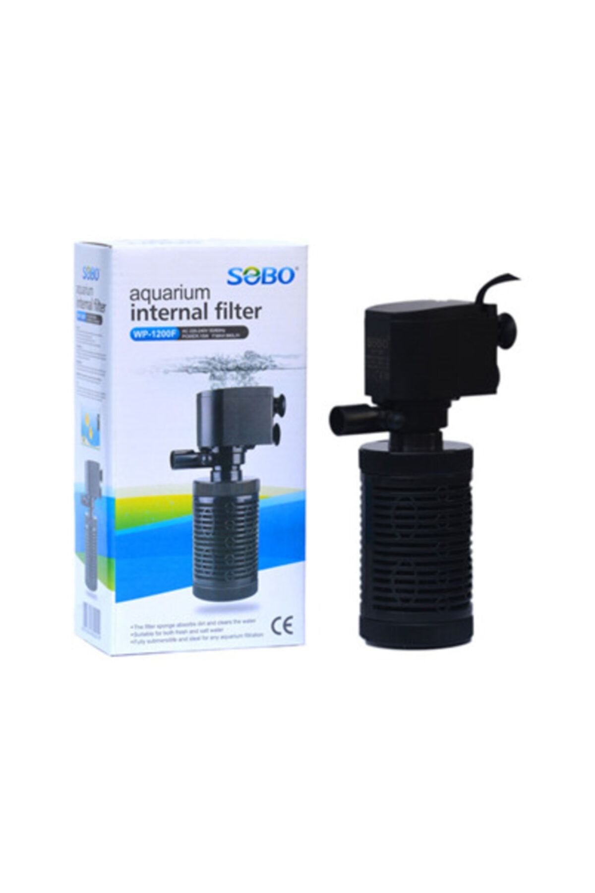 Sobo Iç Filtre Wp-1200f 15w 800lt/saat
