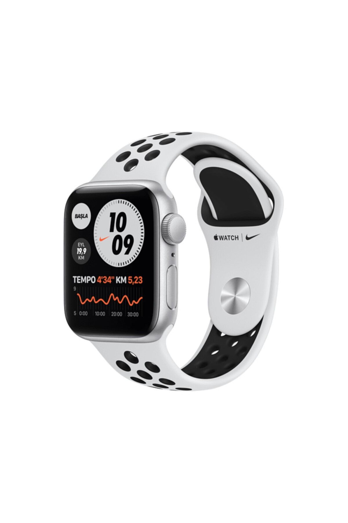 Apple Watch Nike Se Gps,40mm Alüminyum Kasa Nike Sport Band Akıllı Saat Silver