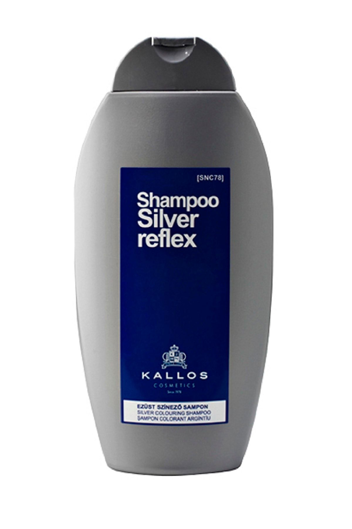 Kallos Cosmetics Silver Reflex Sarı Ve Gri Saçlar Için Turunculaşma Önleyici Gümüş Şampuan 350ml