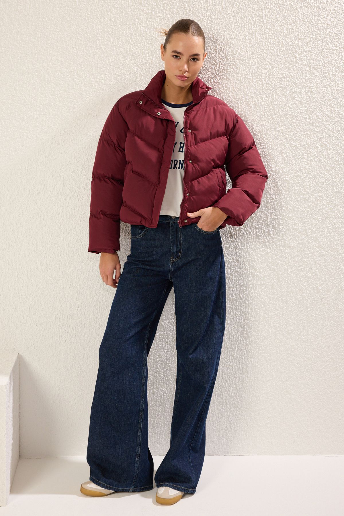TRENDYOLMİLLA Bordo Regular  Mont TWOAW24MO00048