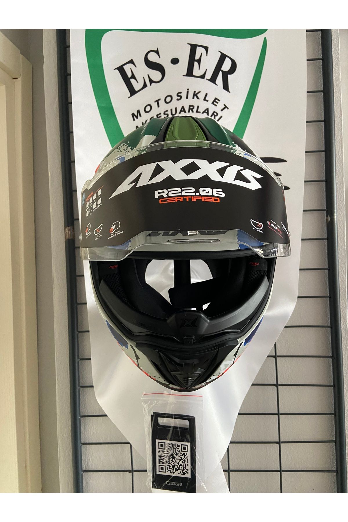 Axxis HAWK SV EVO SICK JOKE A2 MAT GRAY