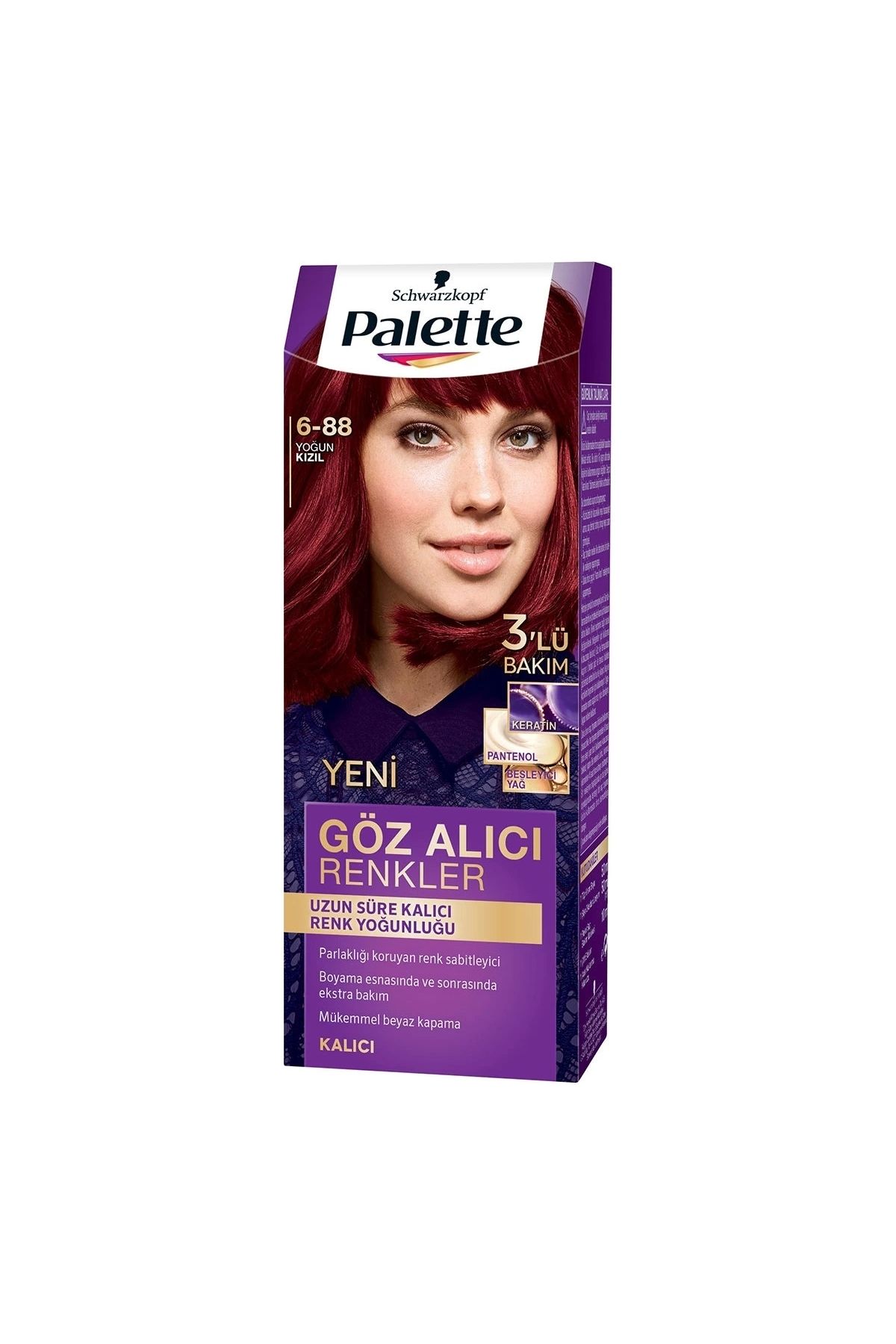 Palette Göz Alıcı Renkler 6-88 Yoğun Kızıl