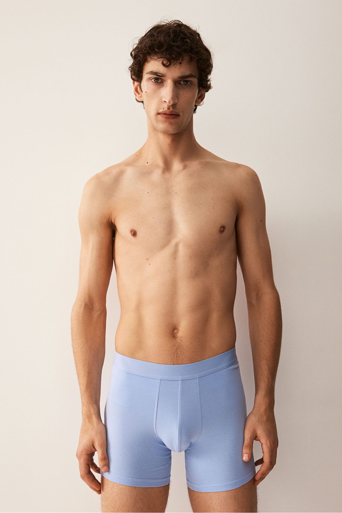 H&M 5'li Normal Paça Boxer Şort Lycra®