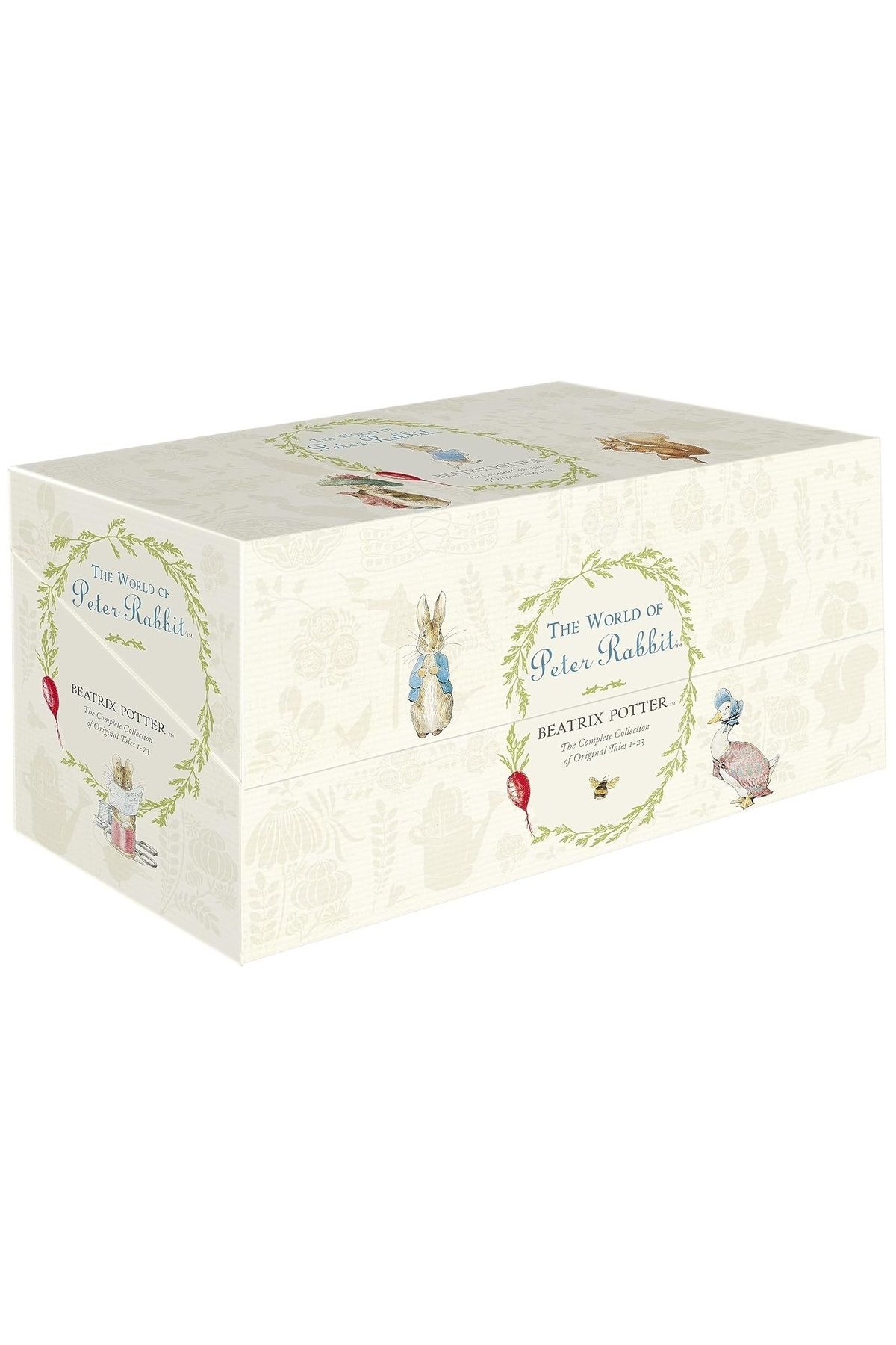 Penguin Books The World of Peter Rabbit 23 Volume Box Set White Jacket (HARDCOVER) - İNGİLİZCE
