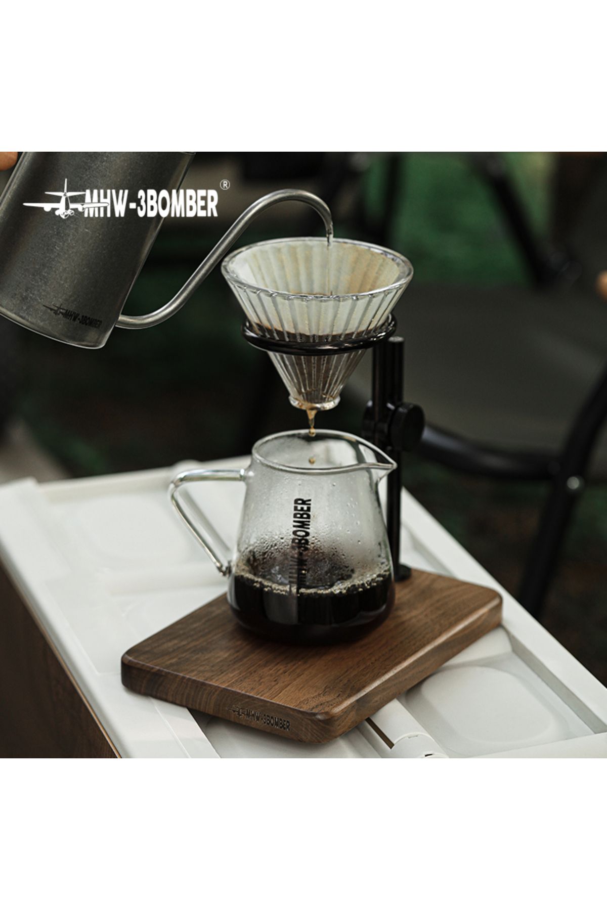 MHW-3BOMBER Şık Ve Kullanışlı Kahve Dripper Seti – Kahve Demleme Ekipmanı