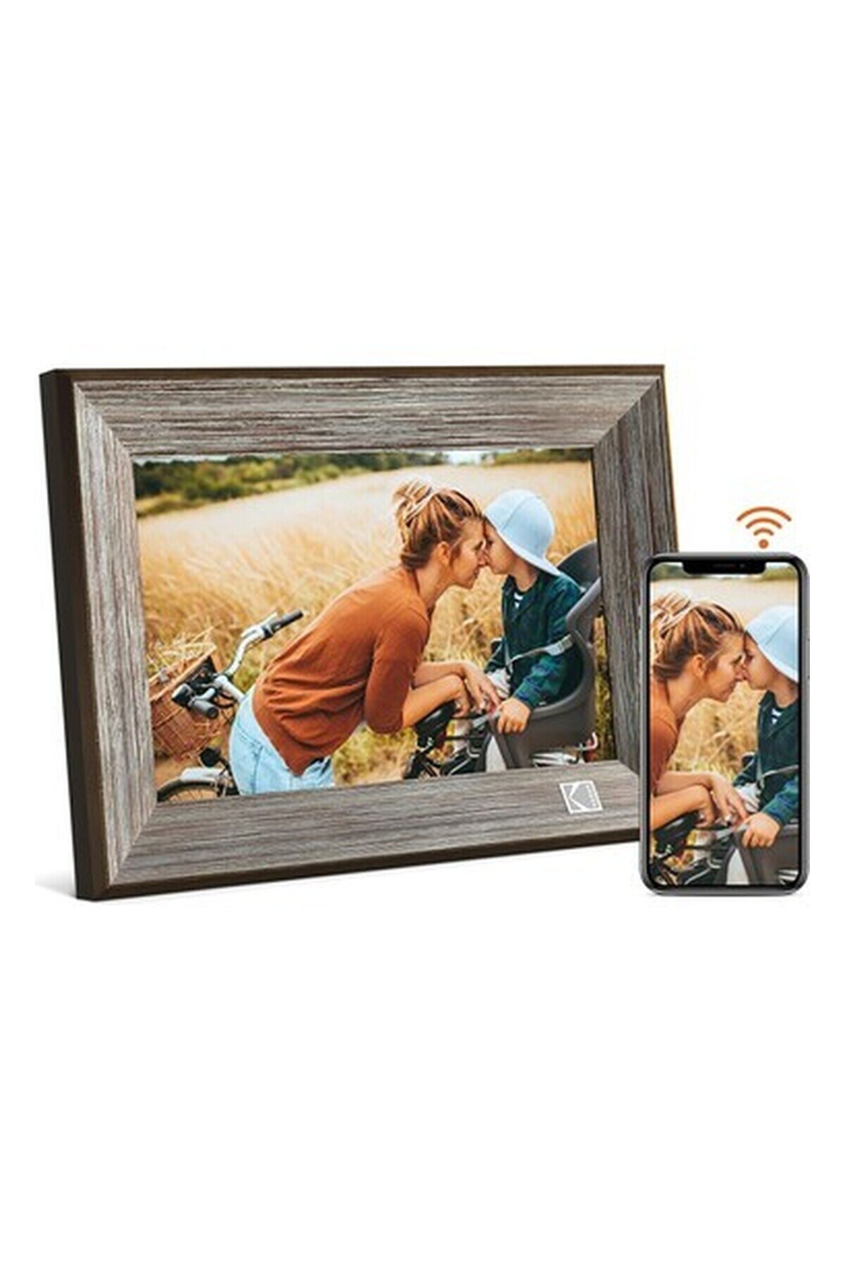 Wifi Dijital Resim Çerçevesi, 10.1 Inc Dokunmatik Ekran, 32GB Alan