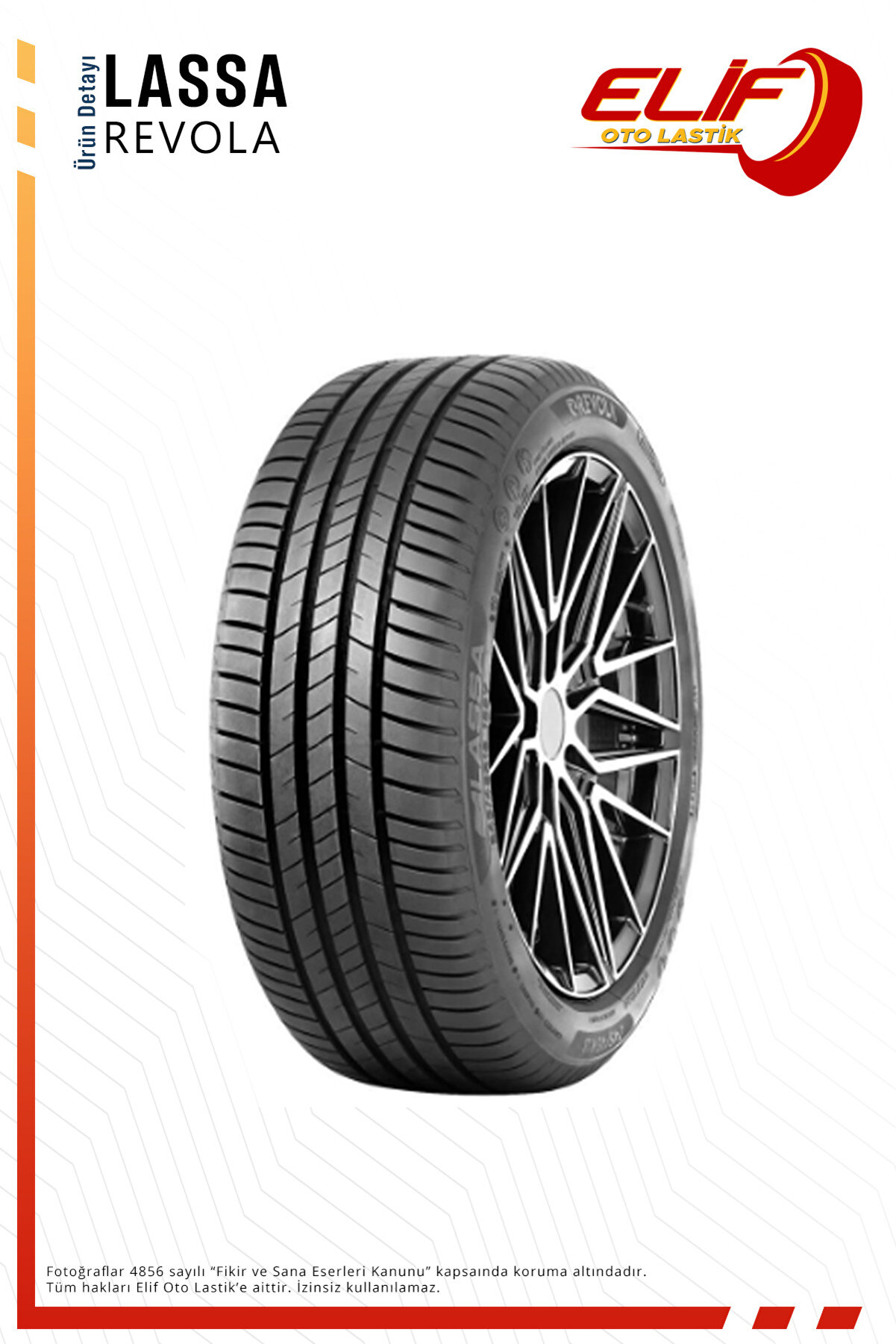 195/50r15 82V Revola Binek Yaz Lastiği (Üretim Yılı 2025)