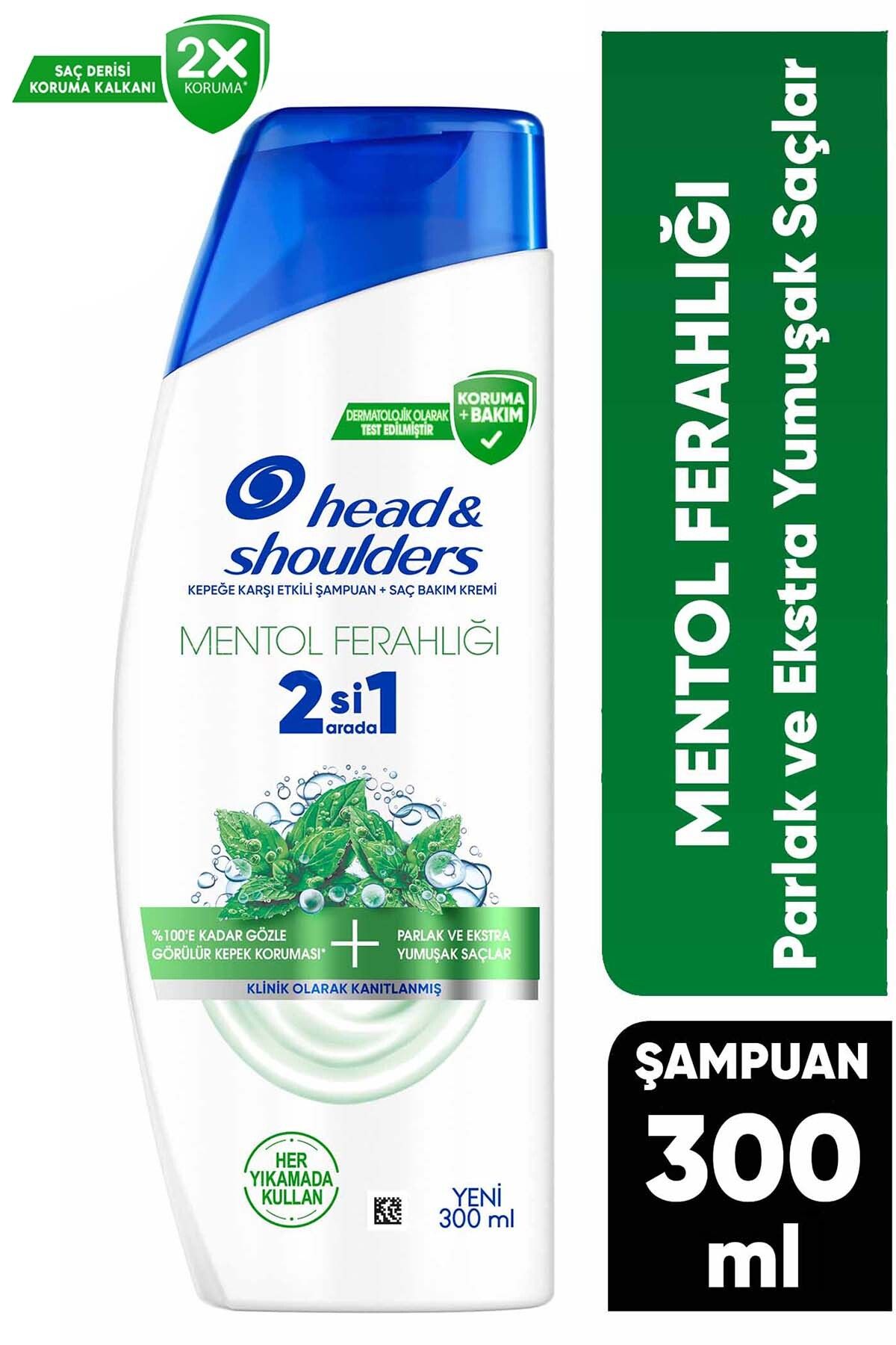 Head And Shoulders Mentol Ferahlığı 2si1 Arada Şampuan 300 ml
