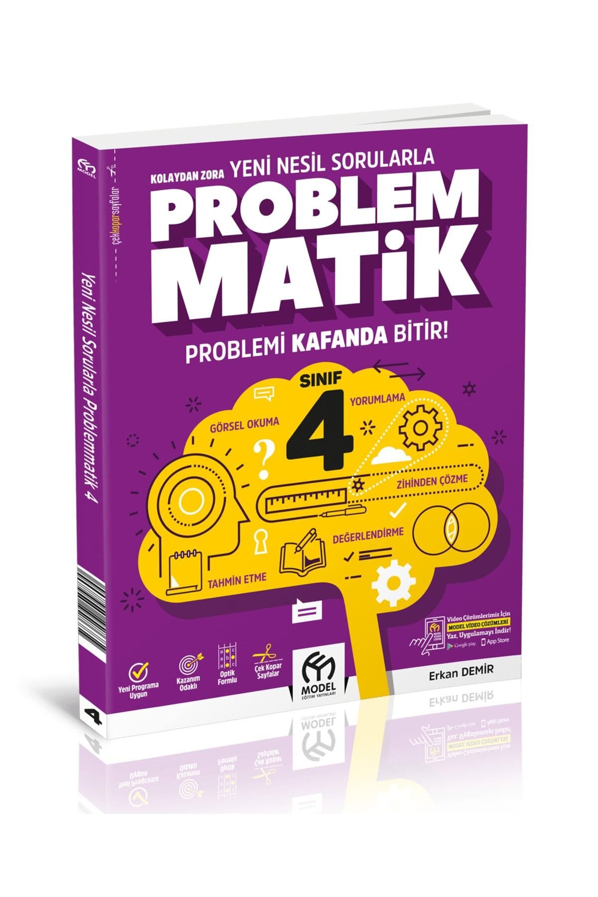 Model Eğitim Yayınları 4. Sınıf Kolaydan Zora Yeni Nesil Sorularla Problemmatik