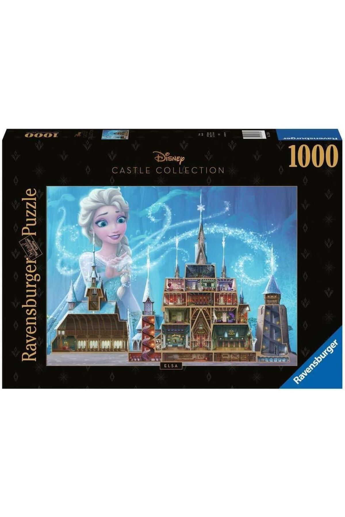 RAVENSBURGER 1000 Parça Puzzle Walt Disney Elsa'nın Şatosu 173334