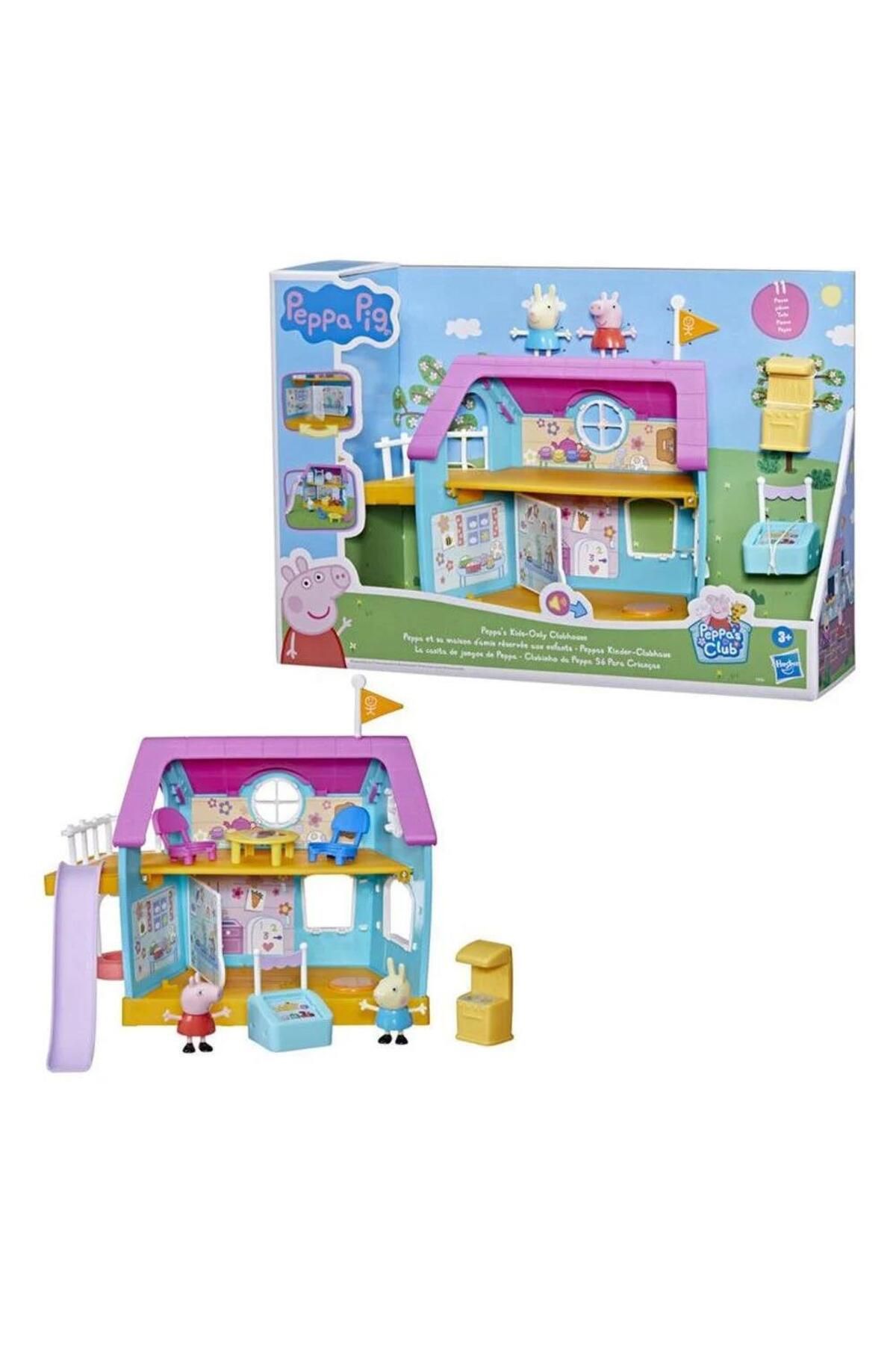 Hasbro Peppa Pig Dev Kulüp Evi Oyun Seti F3556