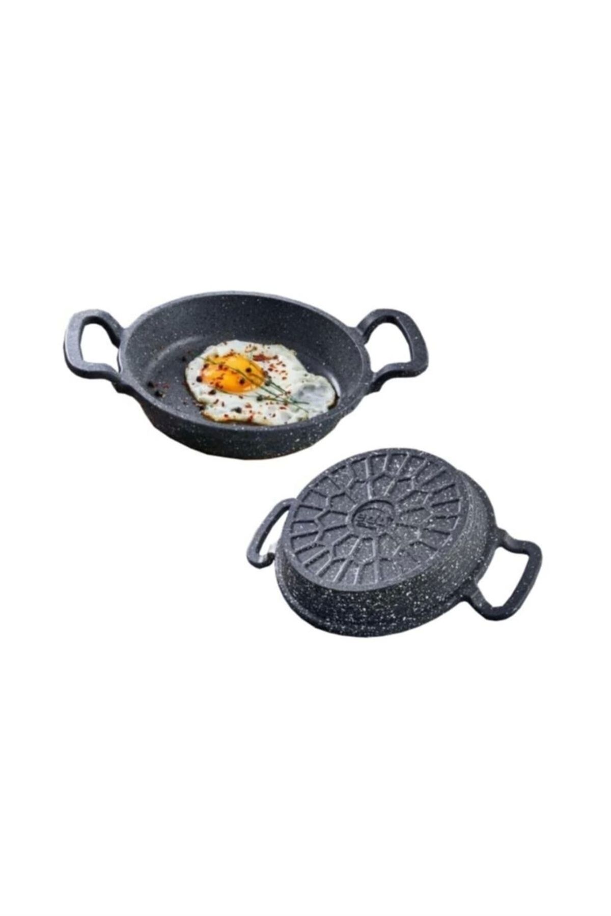 Eda Yuvarlak Döküm Sahan 18 Cm Zk-961