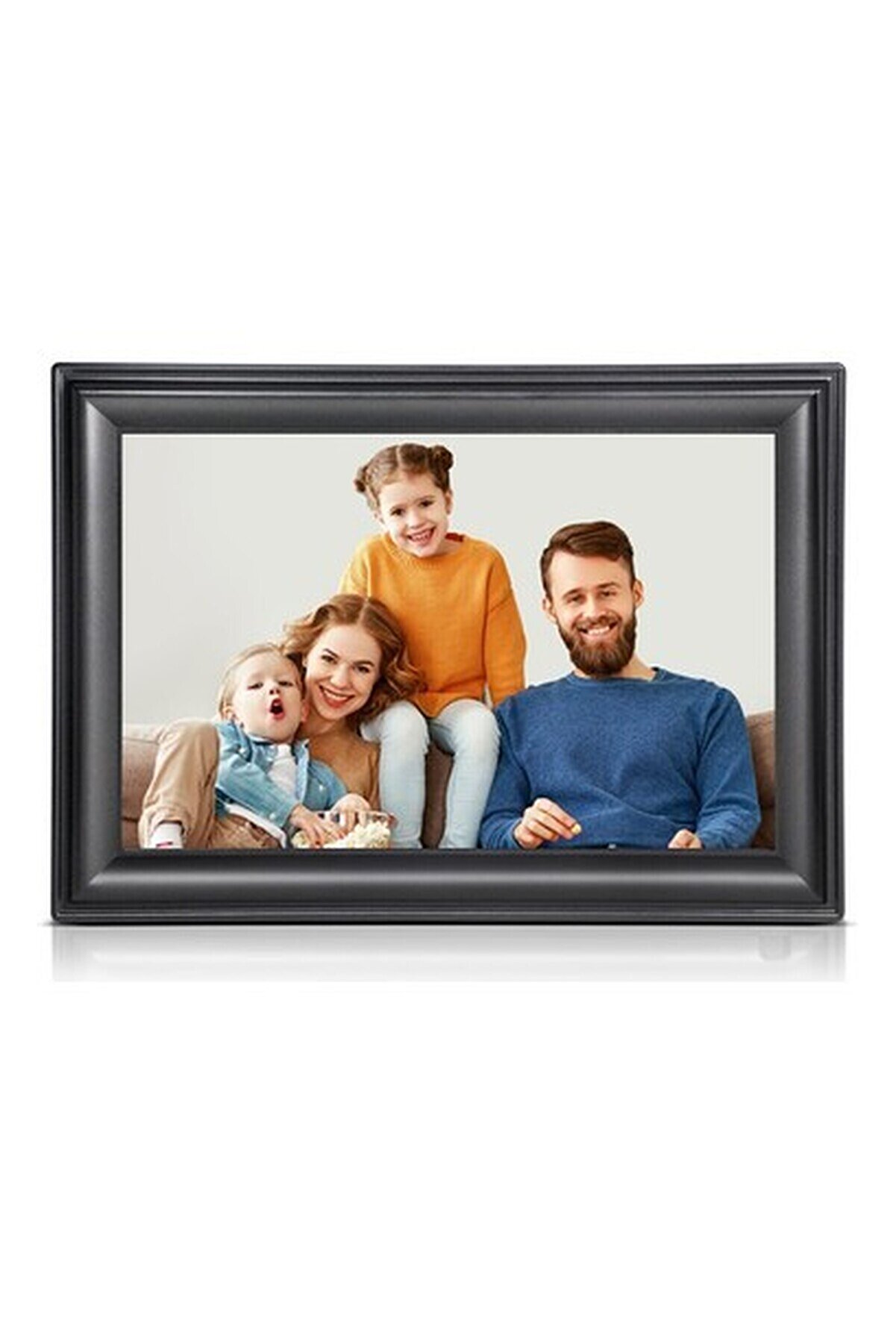 Wifi Dijital Resim Çerçevesi 10.1 Inc 1080P IPS Dokunmatik Siyah