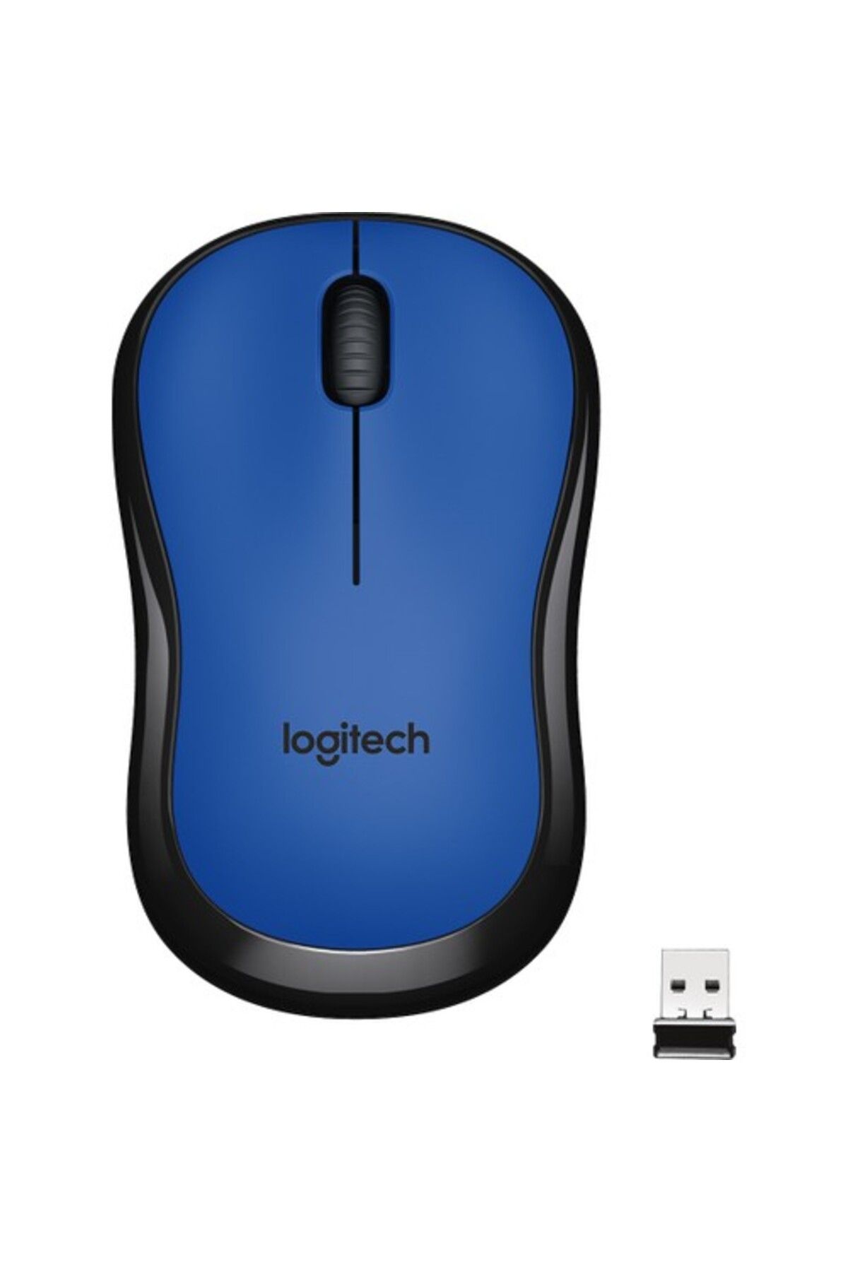logitech M220 Sessiz Kompakt Kablosuz Mouse - Mavi