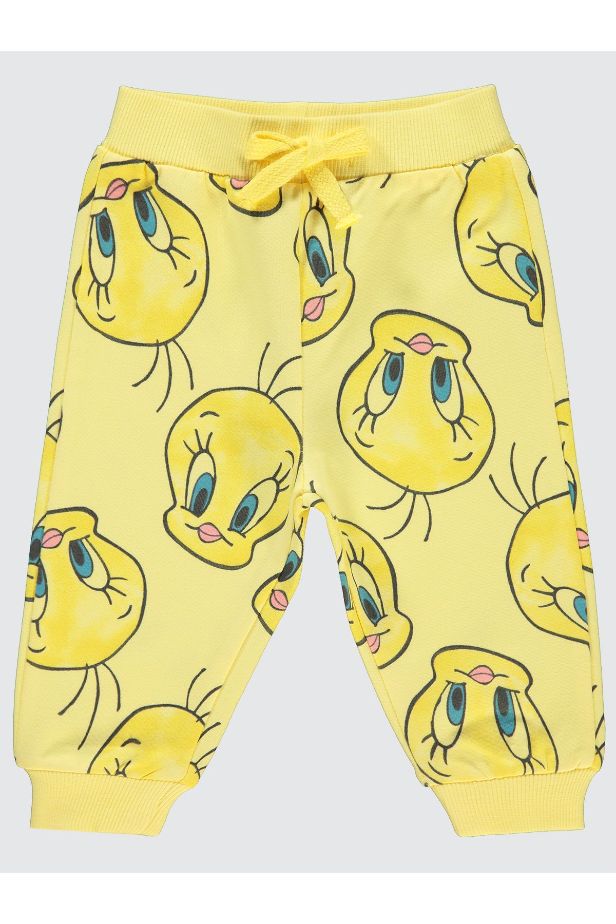 Tweety Kız Bebek Eşofman Altı 6-18 Ay Açık Sarı