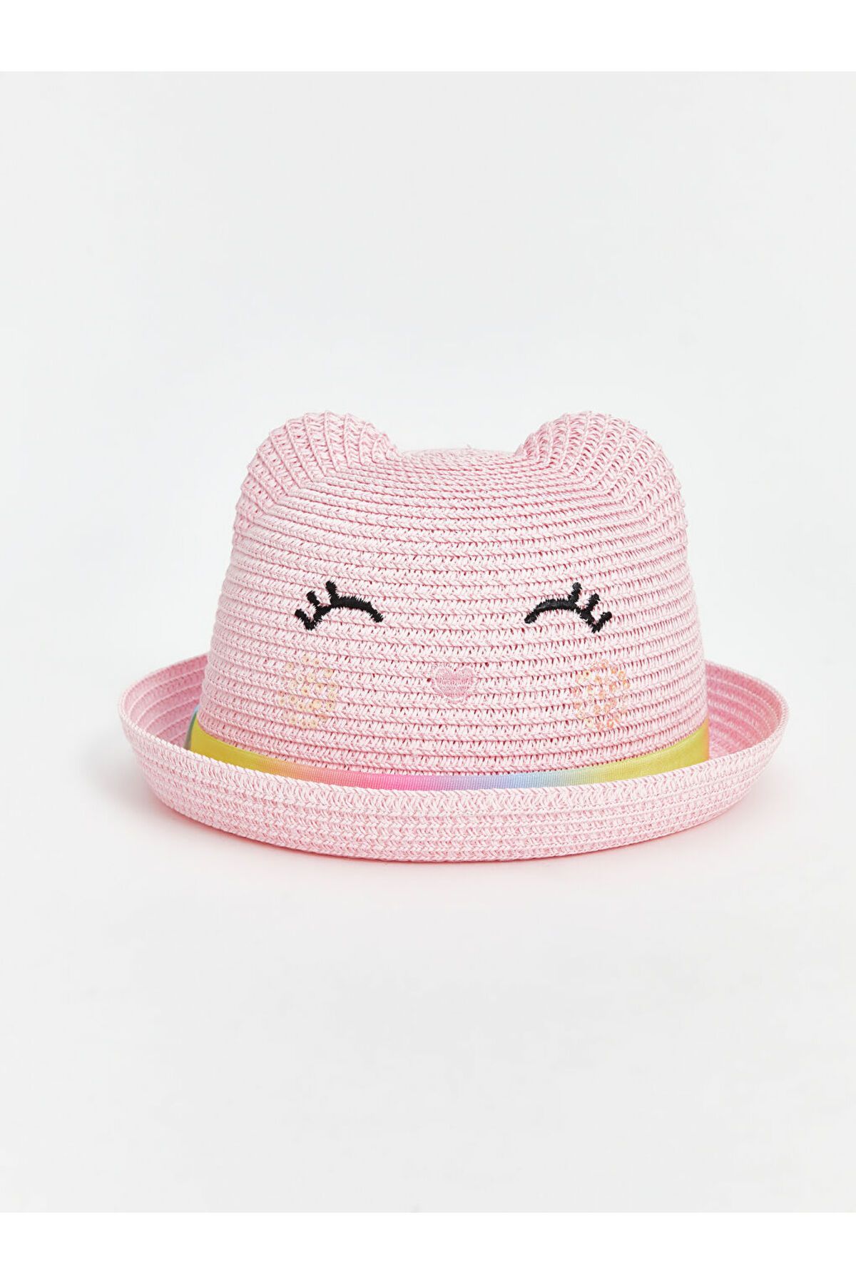 LC Waikiki LCW ACCESSORIES Kız Çocuk Hasır Şapka