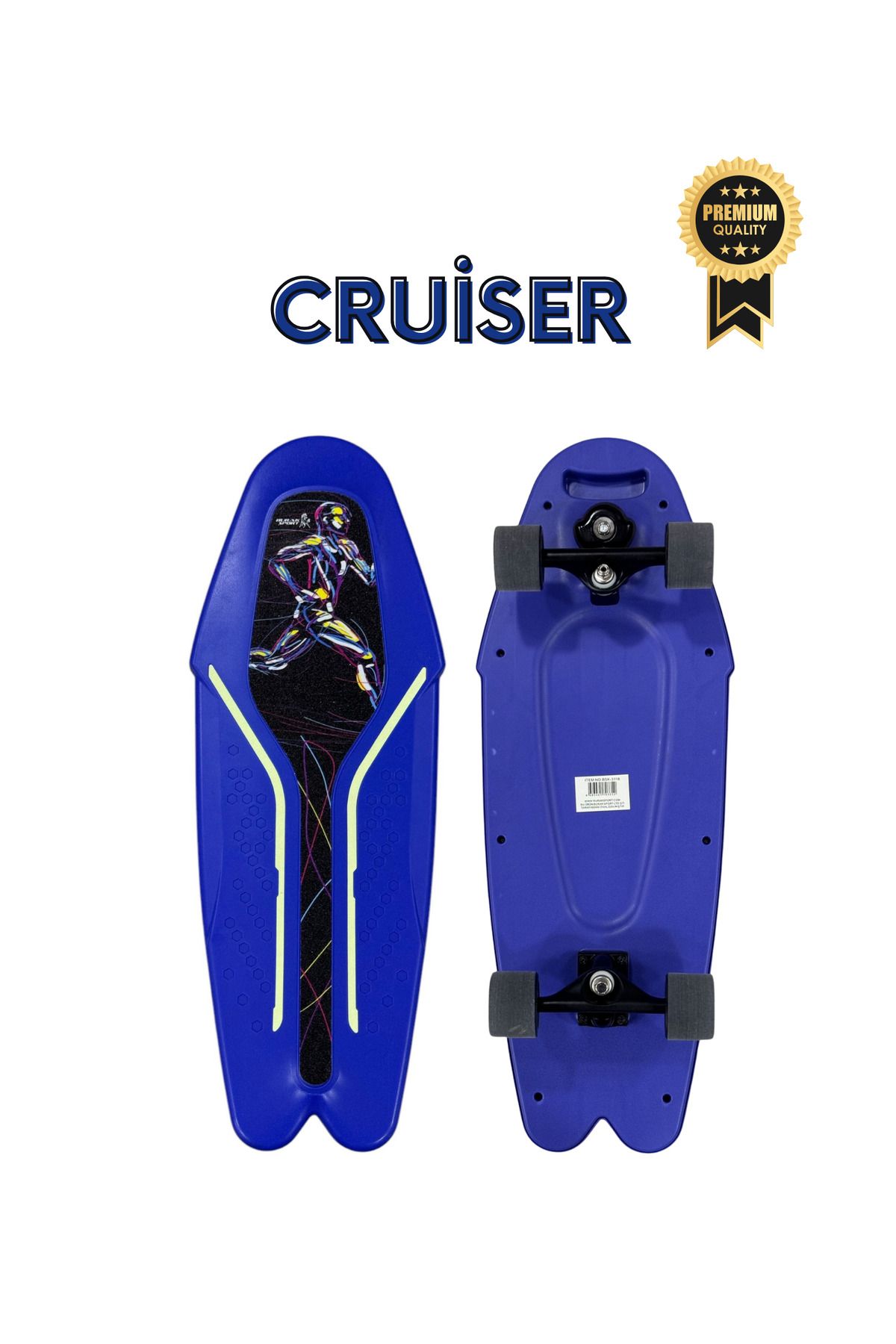 CANSPORT PROFESYONEL CRUİSER KAYKAY  LONGBOARD ZIMPARALI KAYKAY CAN SPORT KAYKAY FREESTYLE