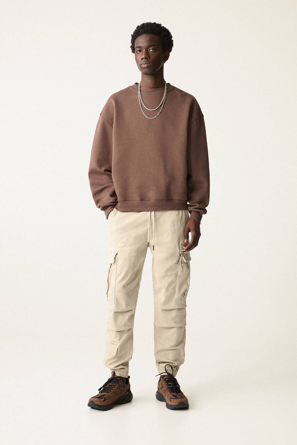 Pull & Bear Kargo jogger pantolon