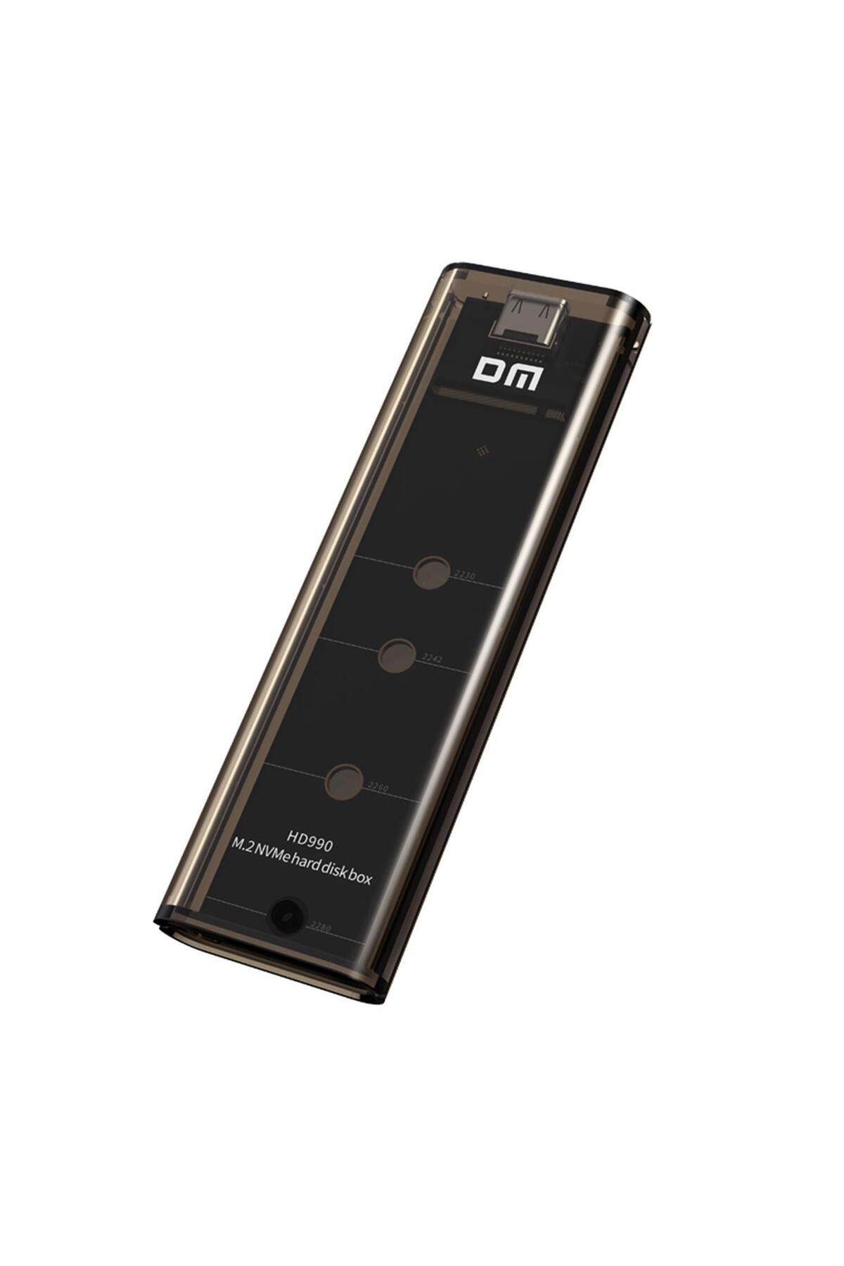 Genel Markalar Hd990 Usb3.2 Gen2 10gbps Type-c M.2 Nvme Ssd Disk Kutusu
