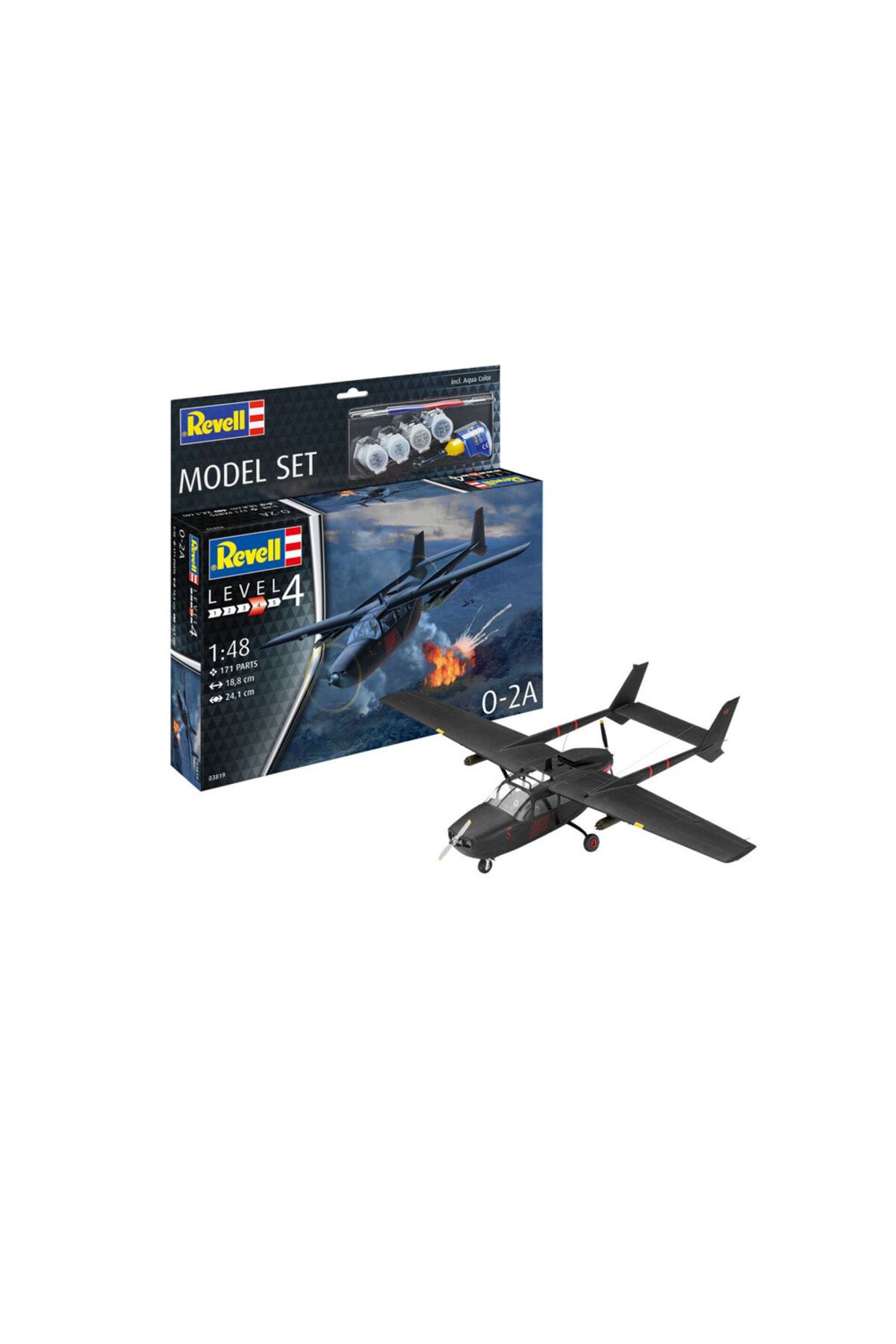 REVELL Model Set Uçak O-2a Skymaster 63819