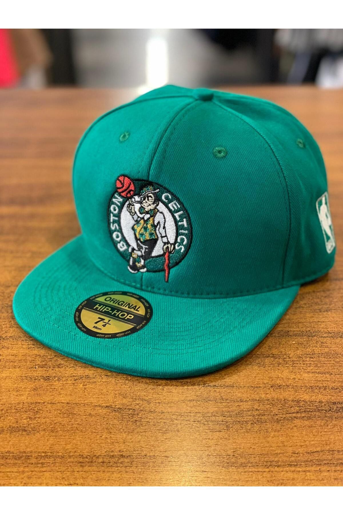 Lost Boston Celtic s NBA Nakışlı Hiphop Snapback Rapper Basket Cap Şapka