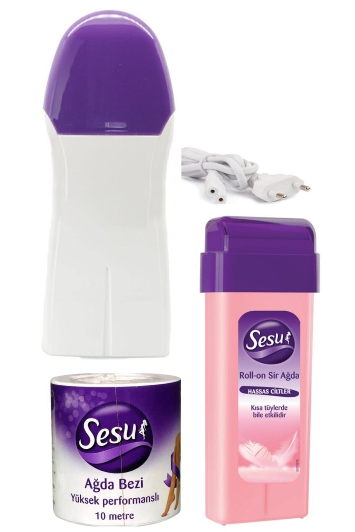 Genel Markalar Roll-on Kartuş Ağda Ağda Makinesi Isıtıcısı Ağda Bezi Hassas Cilt Set