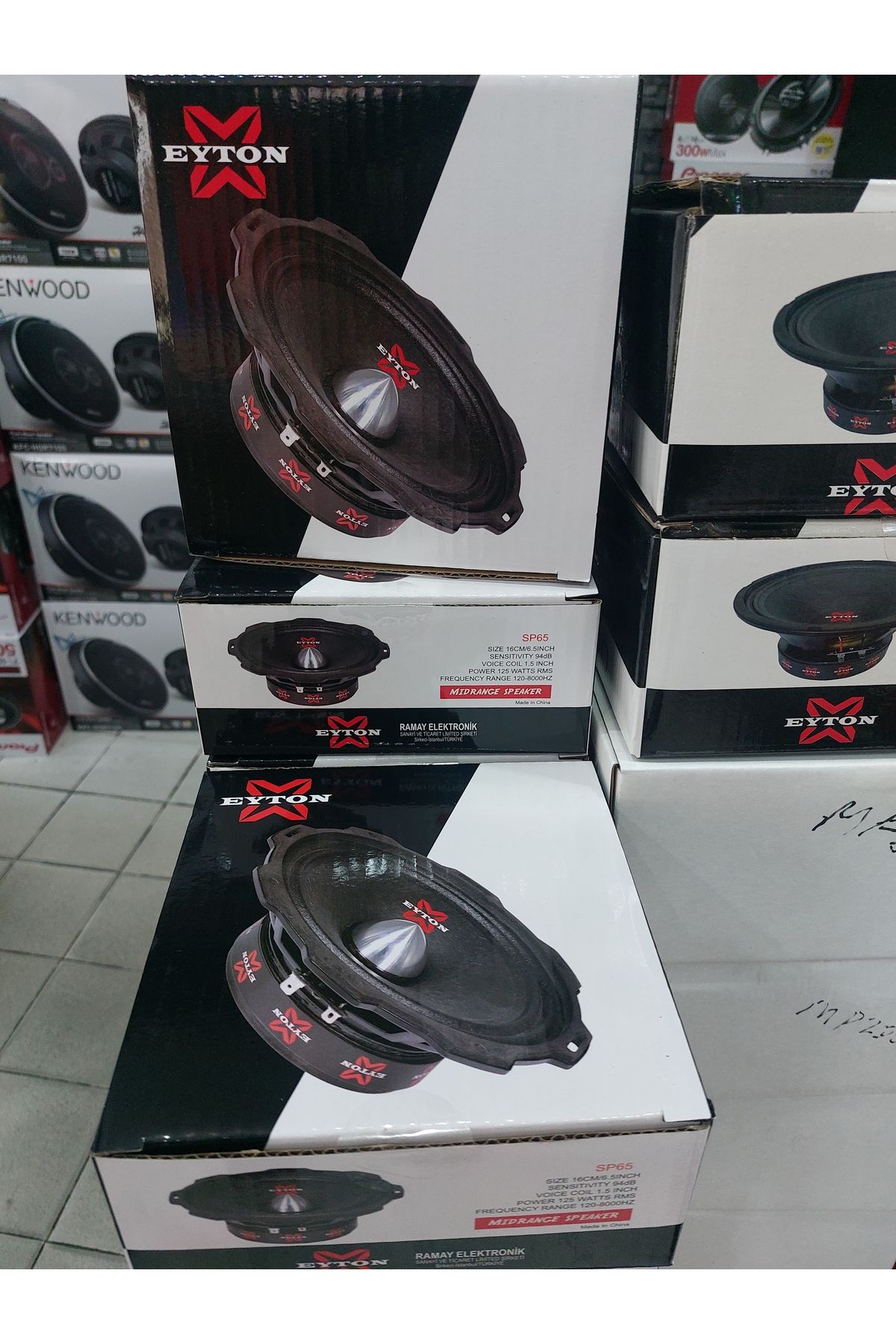 ÖYKÜ SOUND ÖYKÜ SOUND BU FİYATA YOK EYTON SP65 16CM MİDRANGE KURŞUN GÖBEK