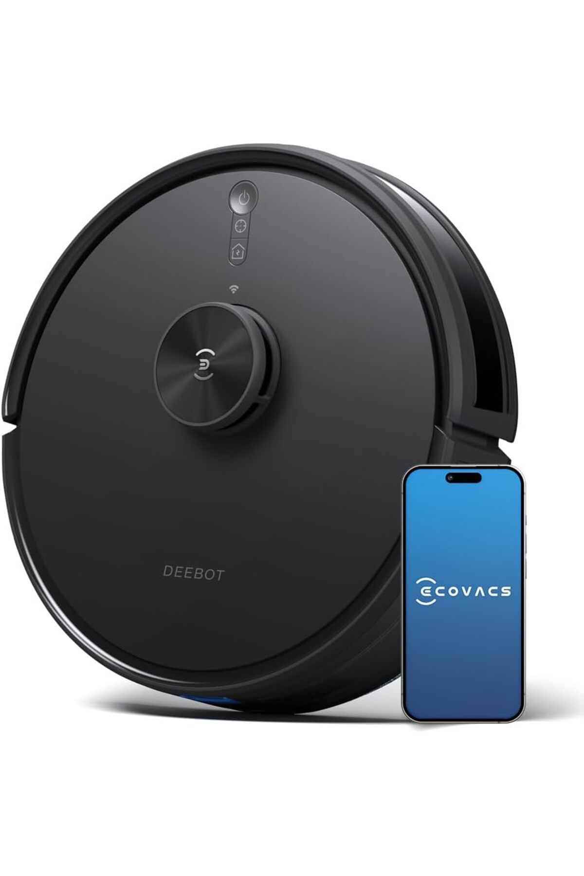Ecovacs Deebot Y1 Pro 2-in-1 Robot Süpürge, 6500 Pa Emiş Gücü, 5200 mAh Batarya, LIDAR Navigasyon