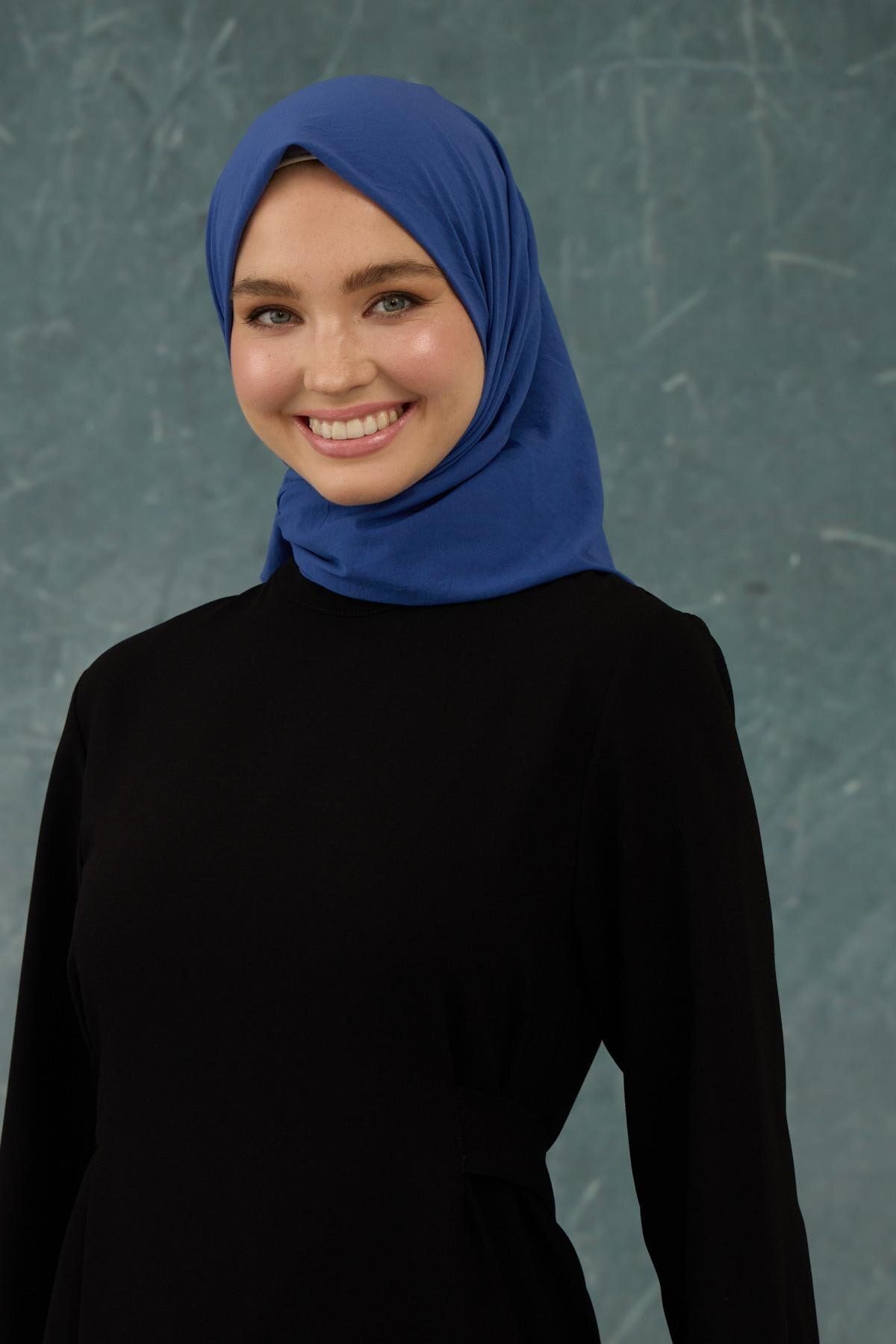 İpekhan Canlı İndigo Comfy Yok Eşarp -  10001-04