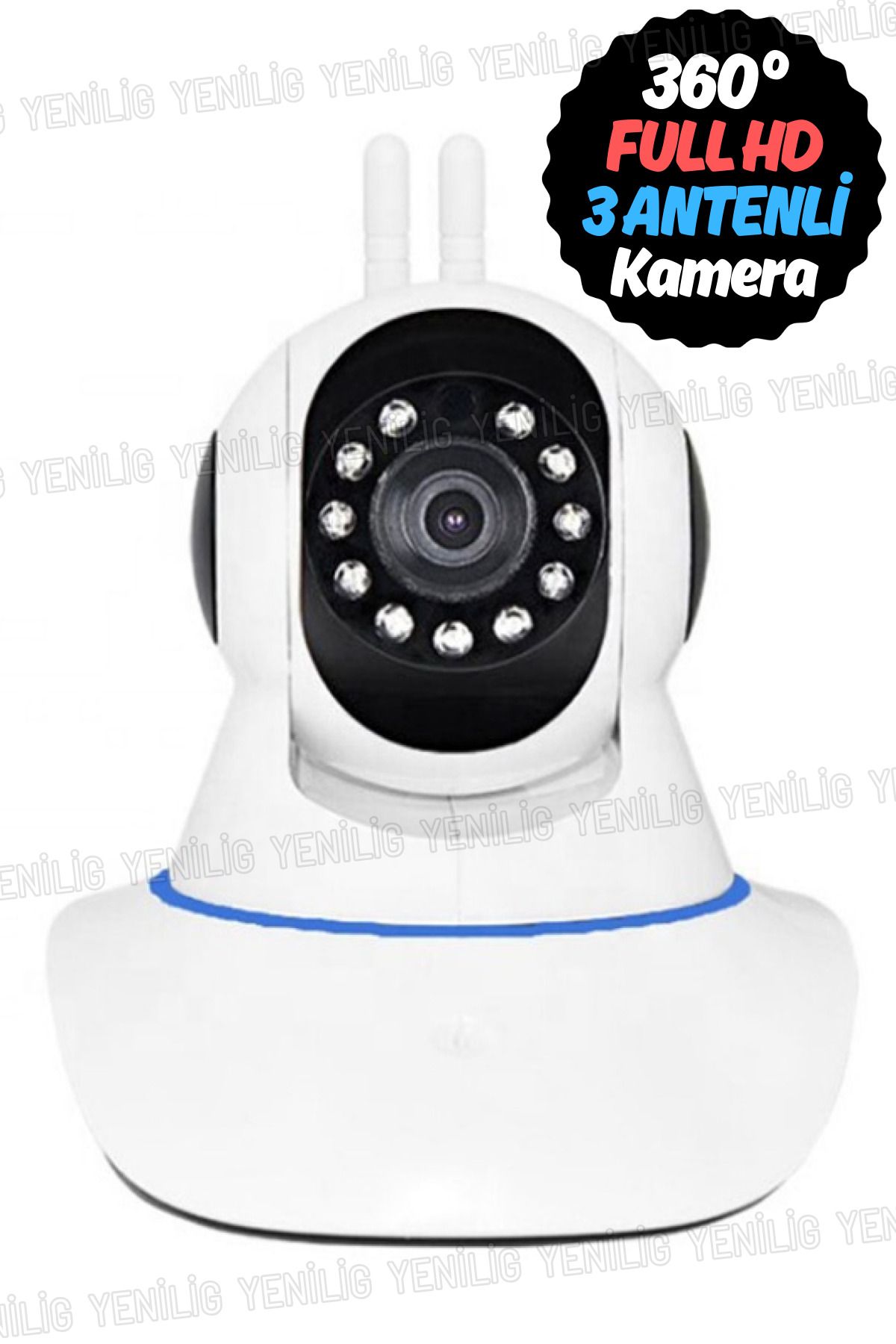 Yenilig Akıllı Hareket Algılama ve Anlık Bildirim: Full HD 1080p IP Kamera ile Proaktif Güvenlik!