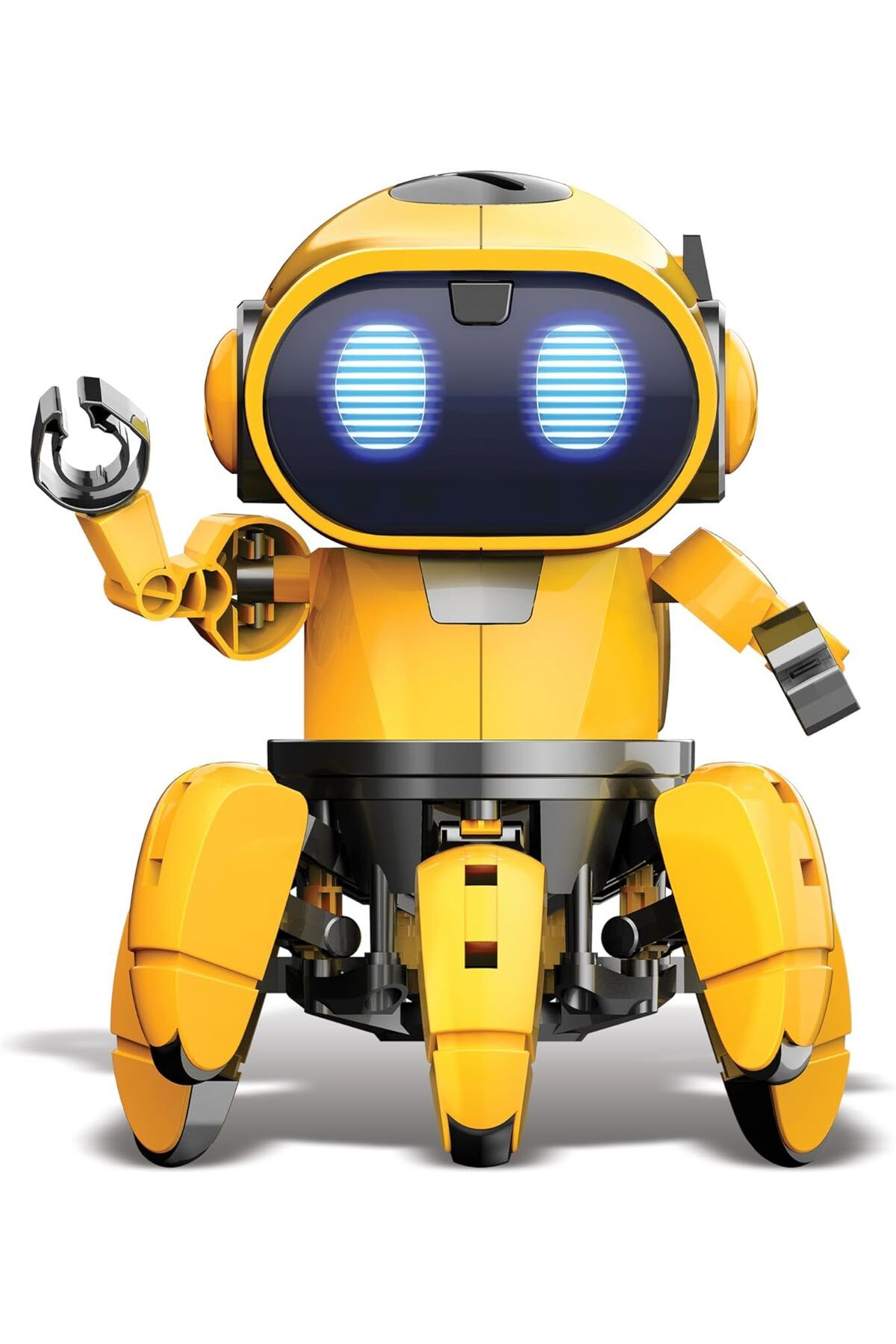 CONSTRUCT CREATE Tobbie Kendini Yönlendiren Yapay Zeka Robotu, 114 Parçalı DIY STEM Kit