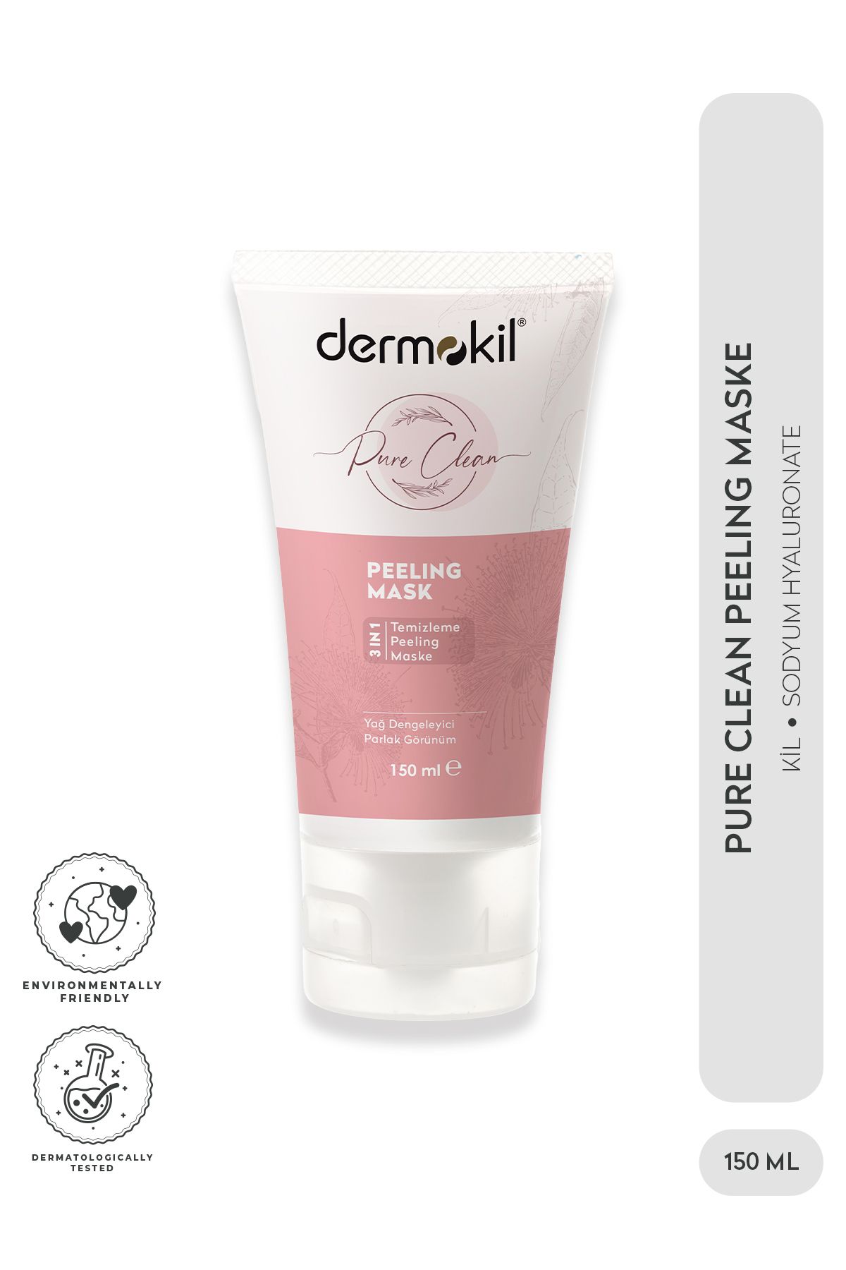 Dermokil Pure Peeling Maske 3in1 150 Ml