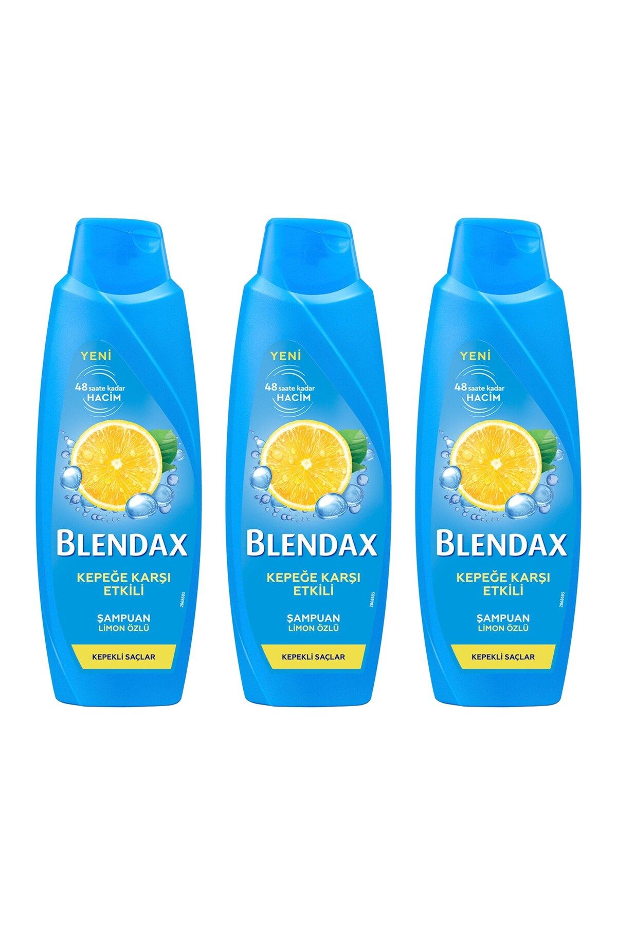 Blendax Kepeğe Karşı Etkili Şampuan 500 Ml x 3 Adet