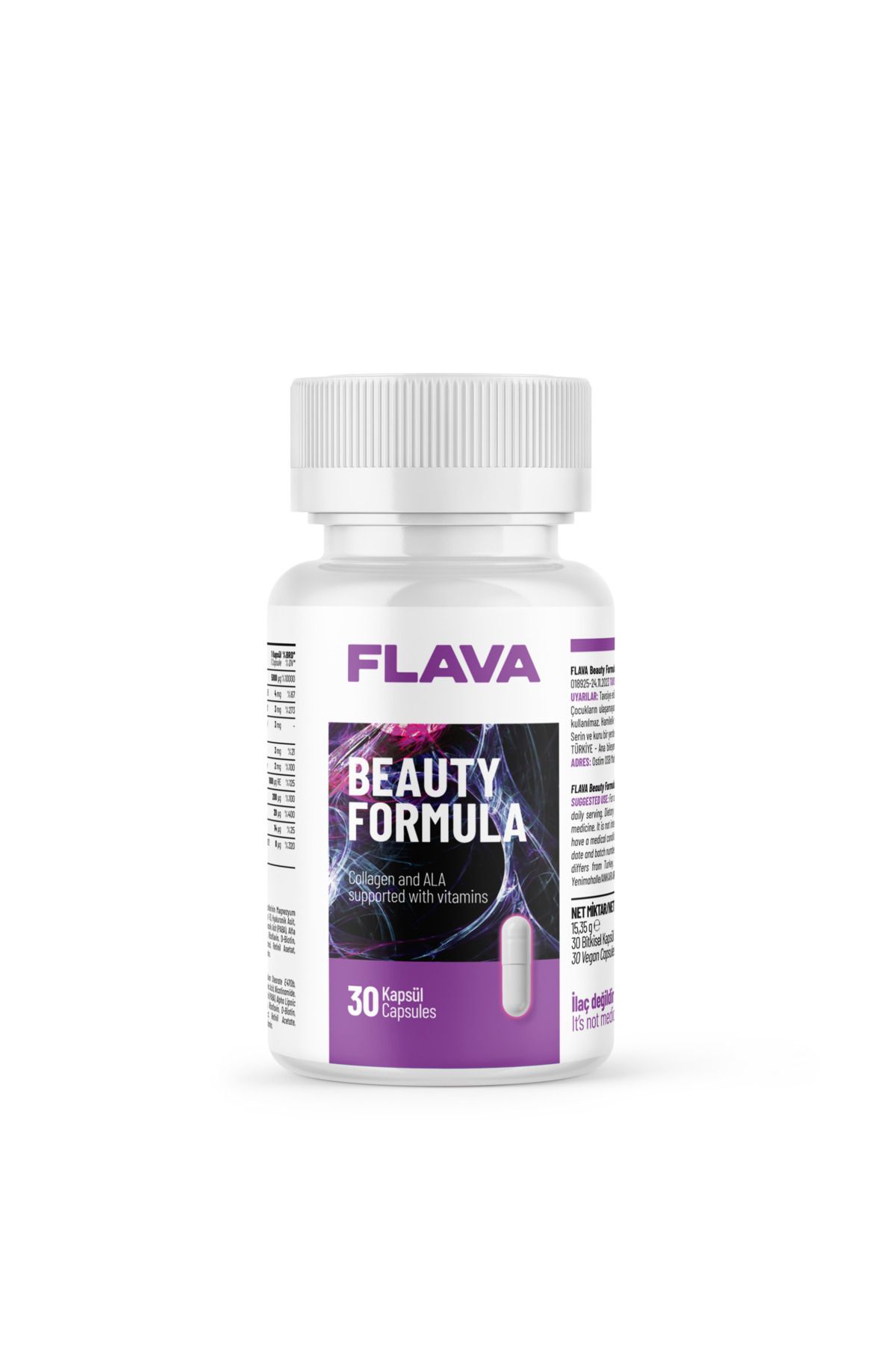 FLAVA Beauty Formula - 30 Kapsül