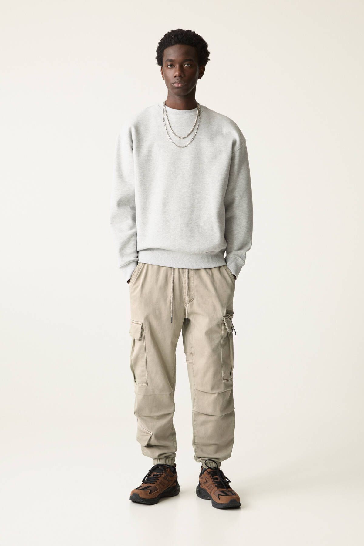 Pull & Bear Kargo jogger pantolon