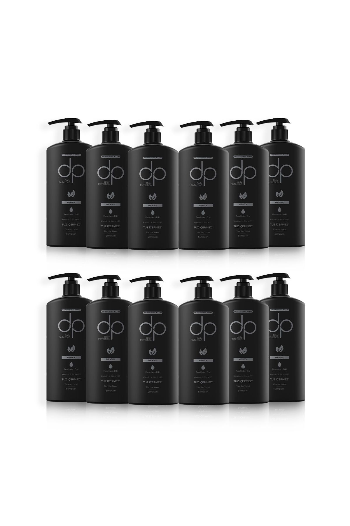 dp Daily Perfection Şampuan Mentol 500 ml X 12 Adet