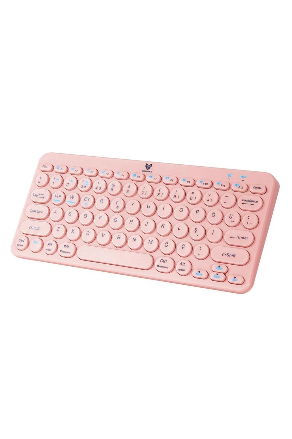 Blueforce Bt-k95 Bluetooth V5.0 Ios Android Uyumlu Kablosuz Klavye Pem