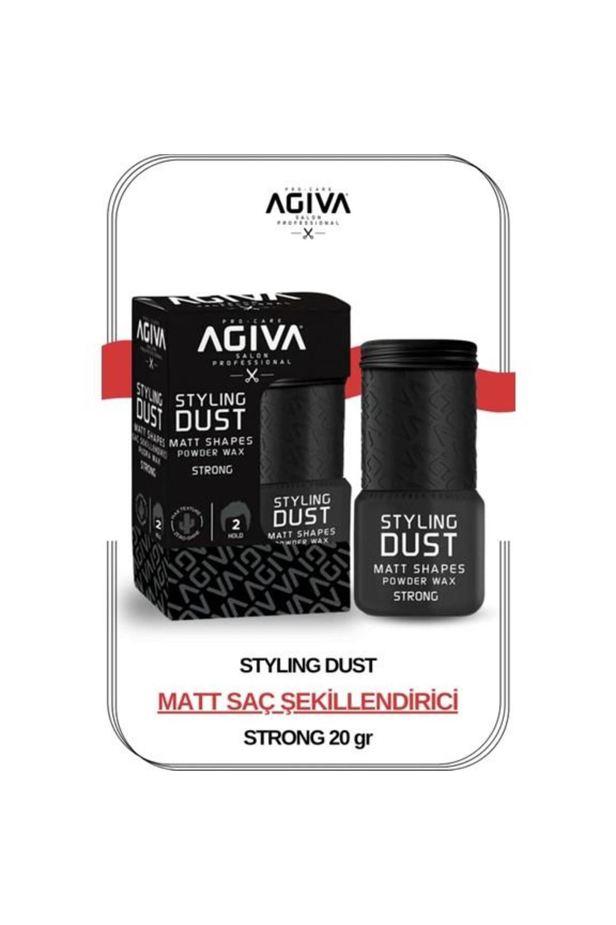 Agiva Saç Pudrası 02 Siyah (SERT TUTUŞ)
