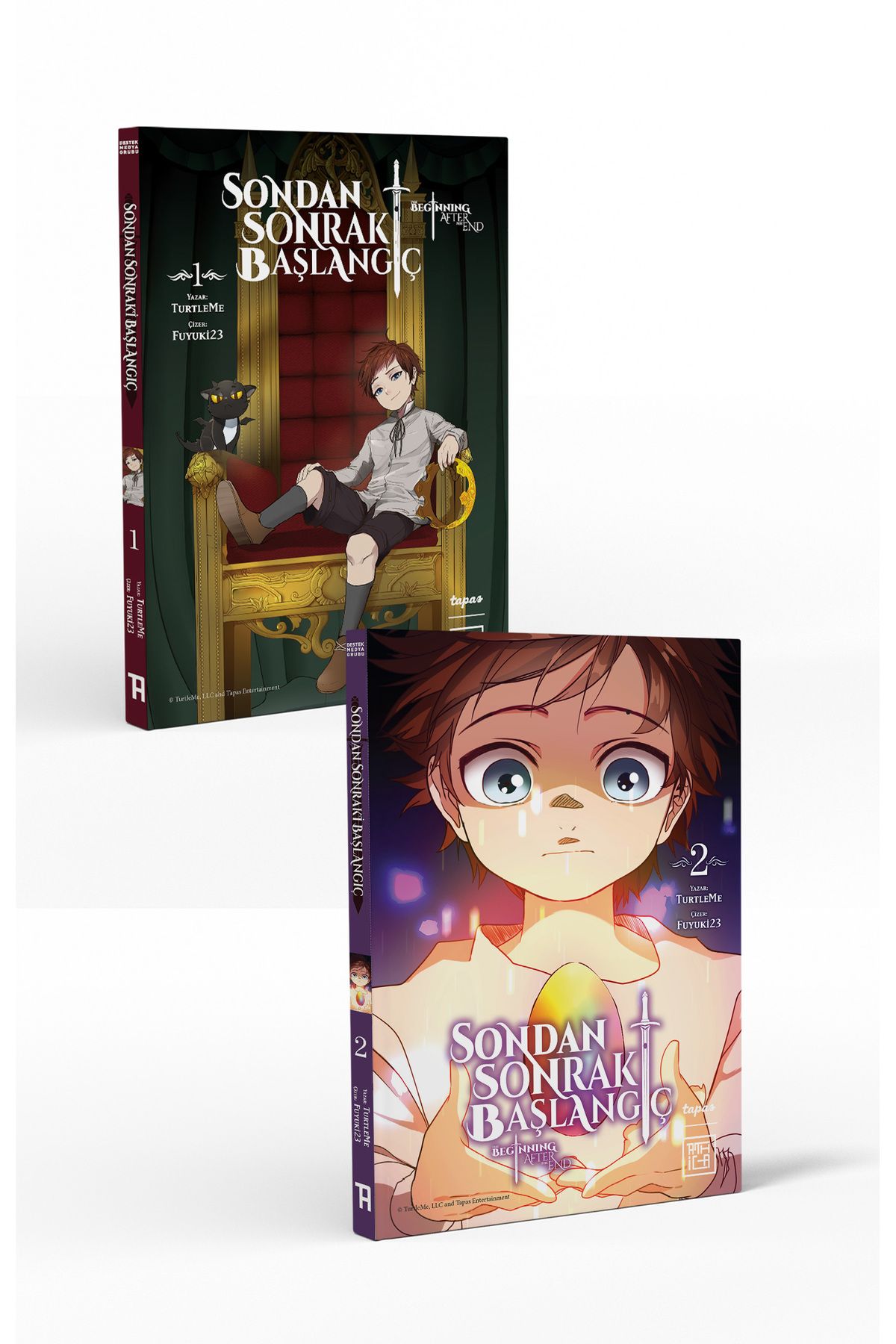 Destek Yayınları Sondan Sonraki Başlangıç - The Beginning After The End Set 1-2