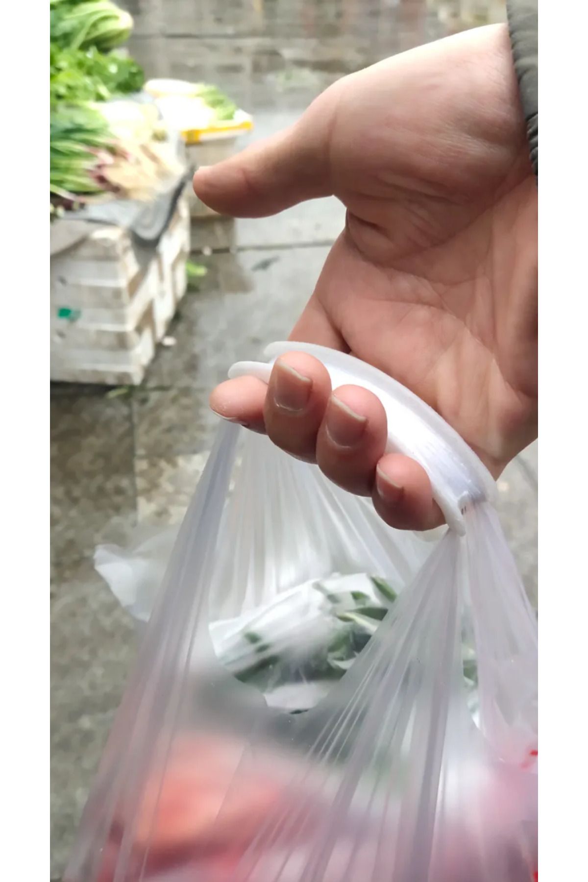 Bismuth Plastik Poşet Taşıma Aparatı 2 Adet Çanta Ve Plastik Poşet Taşıma Kolaylaştırıcı Aparat