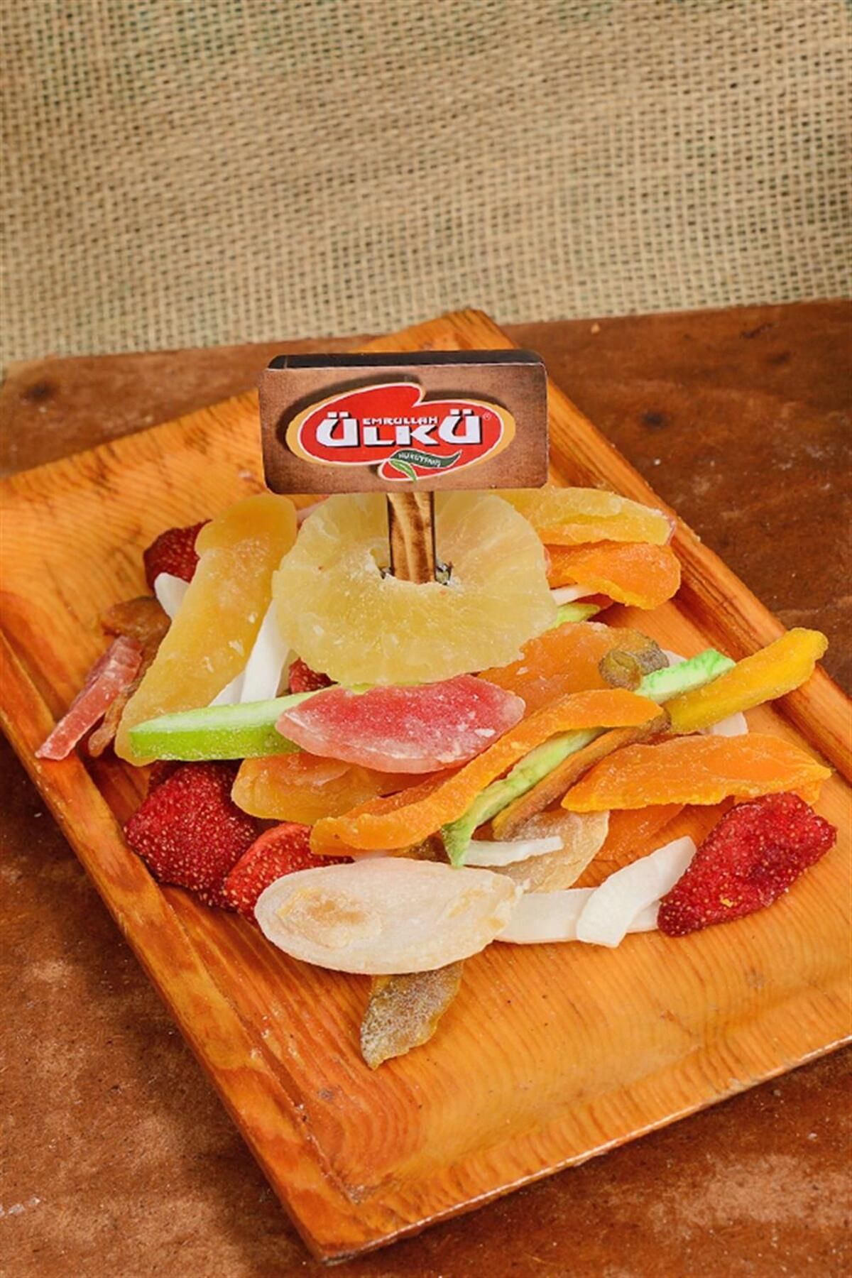 ÜLKÜ KURUYEMİŞ TAZE ORGANİK TROPİKAL MEYVE KURUSU 500GR