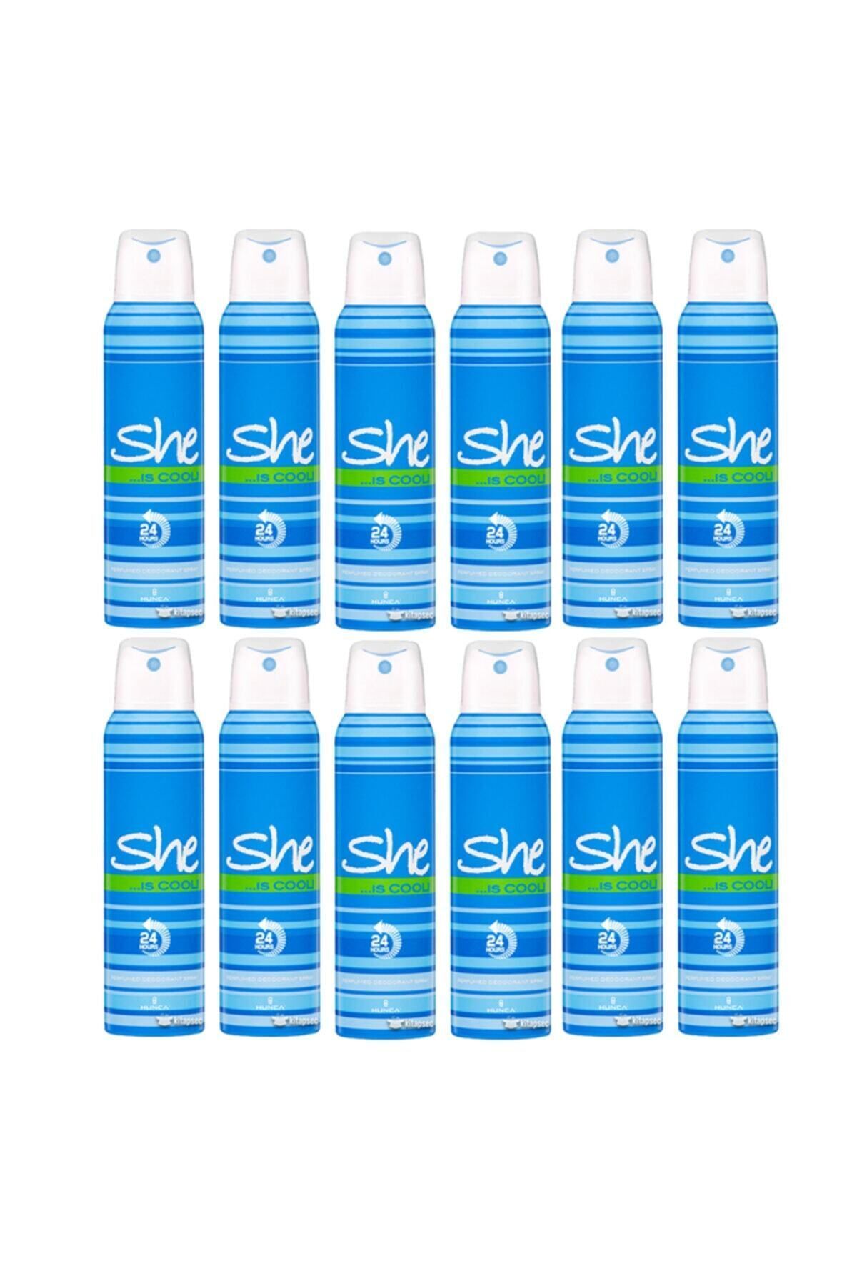 She Deodorant For Women Is Cool 150ml X 12 Adet