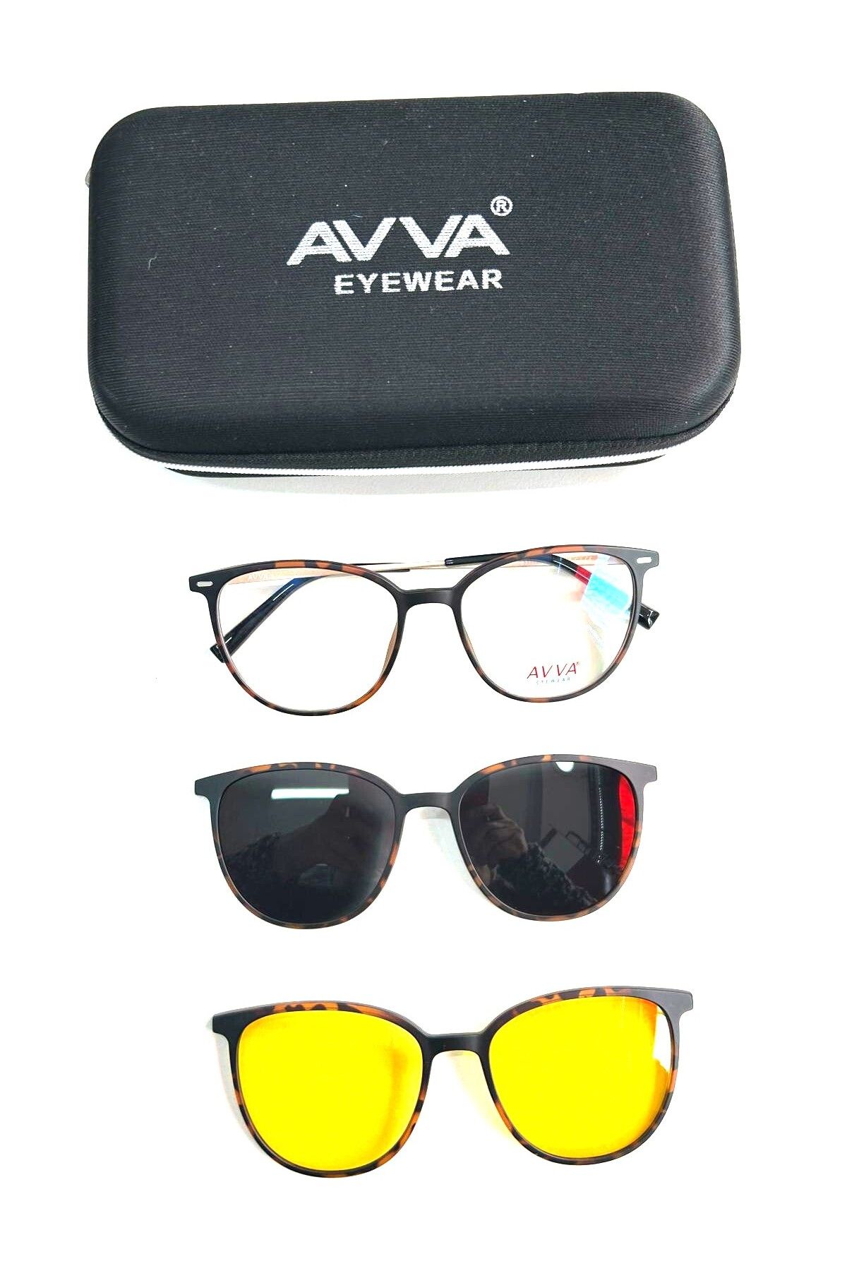 Avva 2117 C2 Polarize&antifar Klipsli Kadın Güneş Gözlüğü
