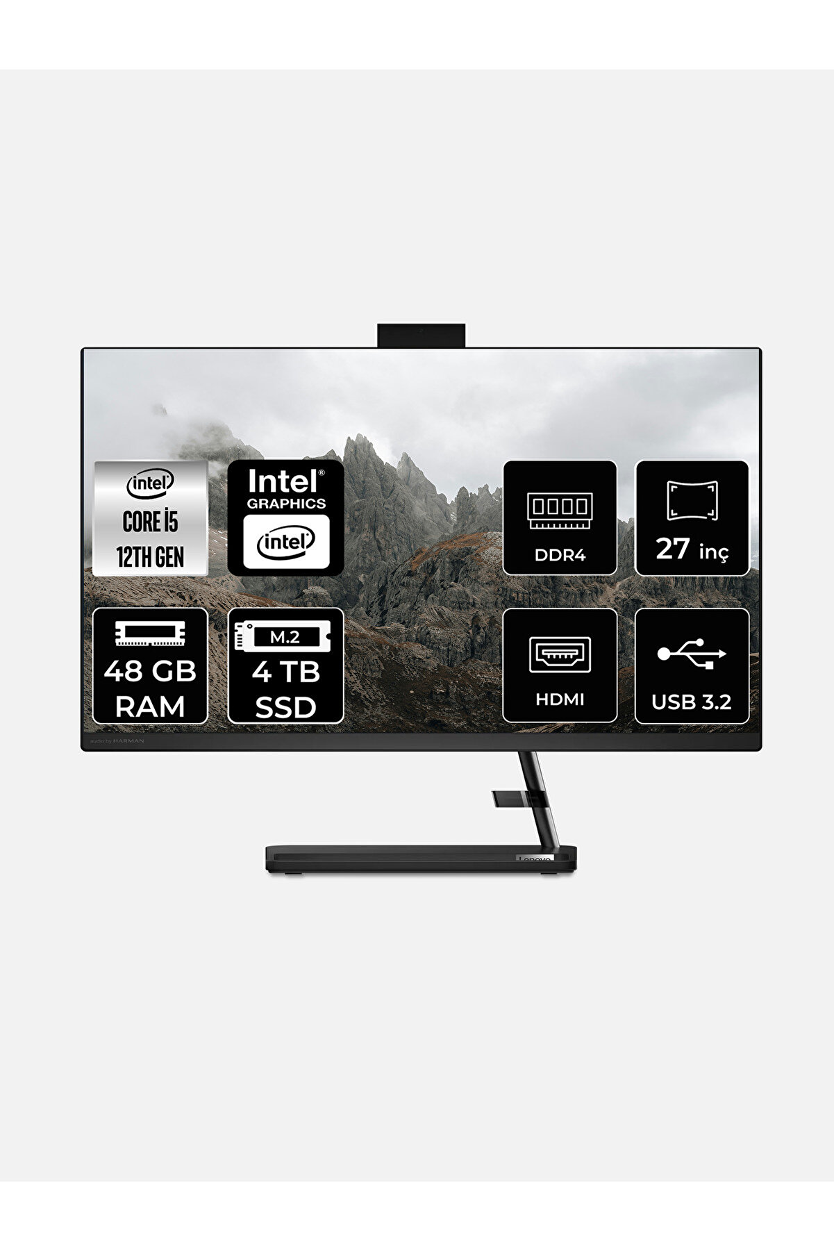IdeaCentre 27IAP7 i5 12450H 48GB 4TB SSD 27