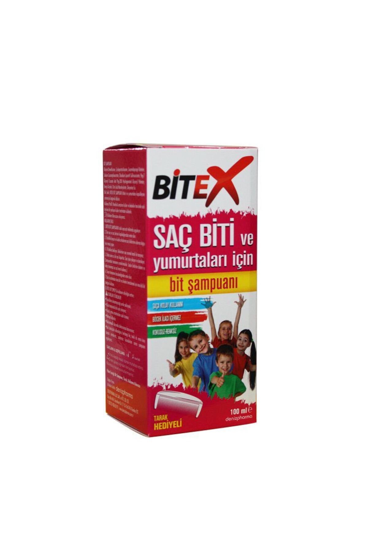 Bitex Bit Şampuanı 100 ml Tarak Hediyeli