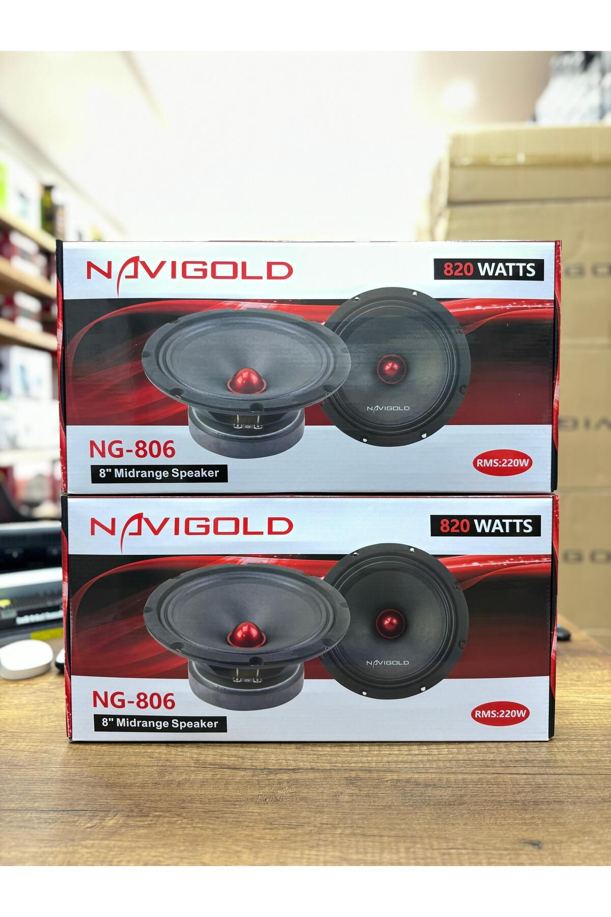 Navigold NG-806 20 CM MIDRANGE 820WATTS 220RMS
