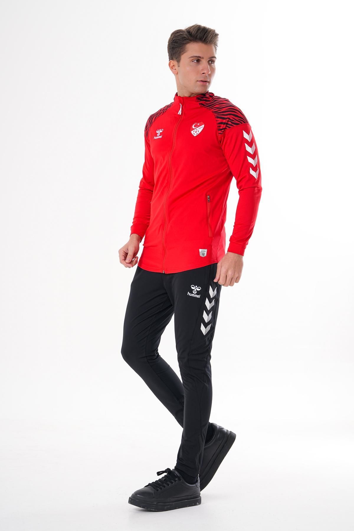hummel TAKIM, TFF HAKEM DERS VE KAMP EŞOFMAN TAKIMI KIRMIZI, ALT VE ÜST-S