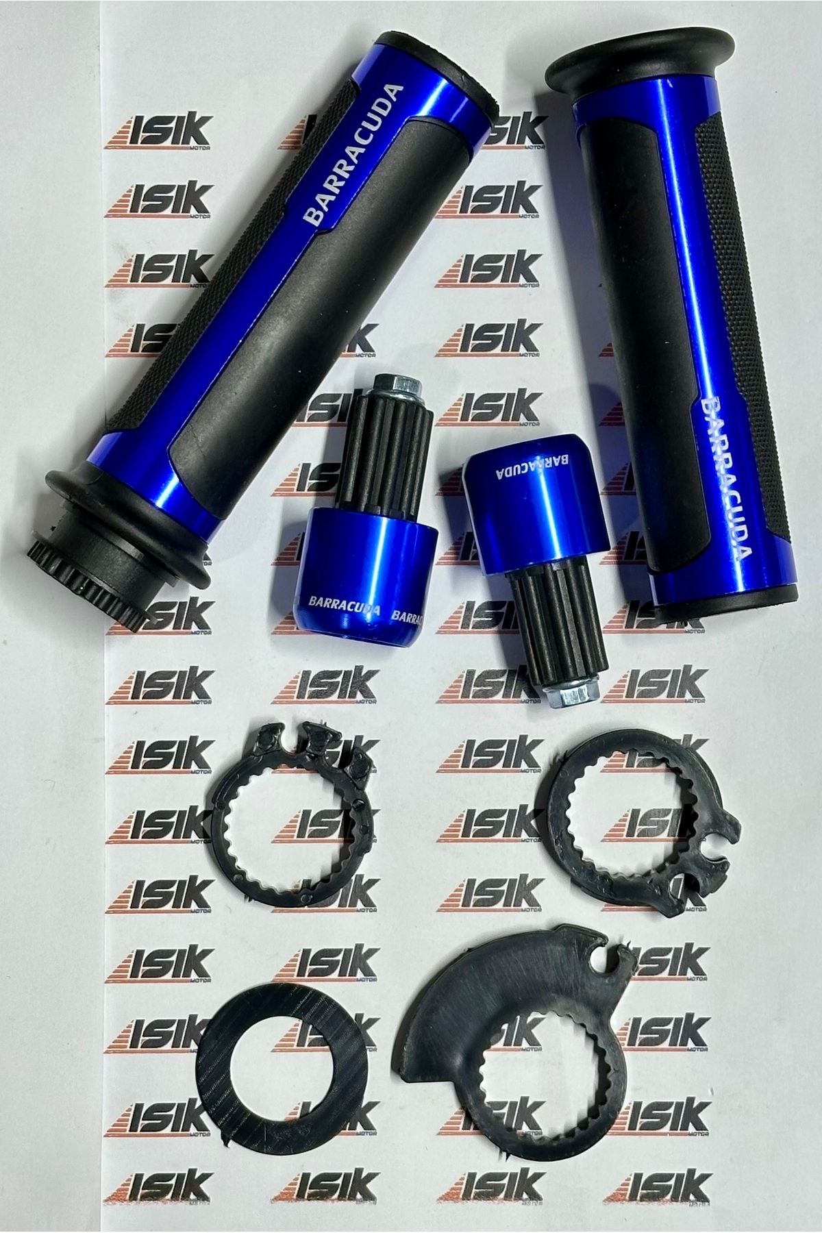 Barracuda Drift L Yamaha R25 Mt 25 Mt 07  Modifiye Elcik Ve Gidon Topuzu Set (MAVİ)